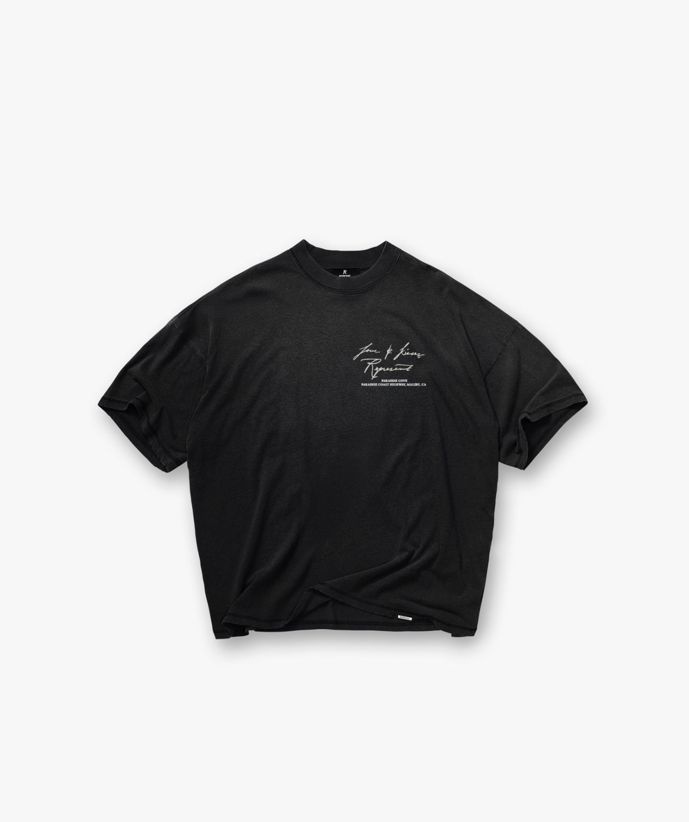 Represent Love and Kisses T-Shirt - Jet Black