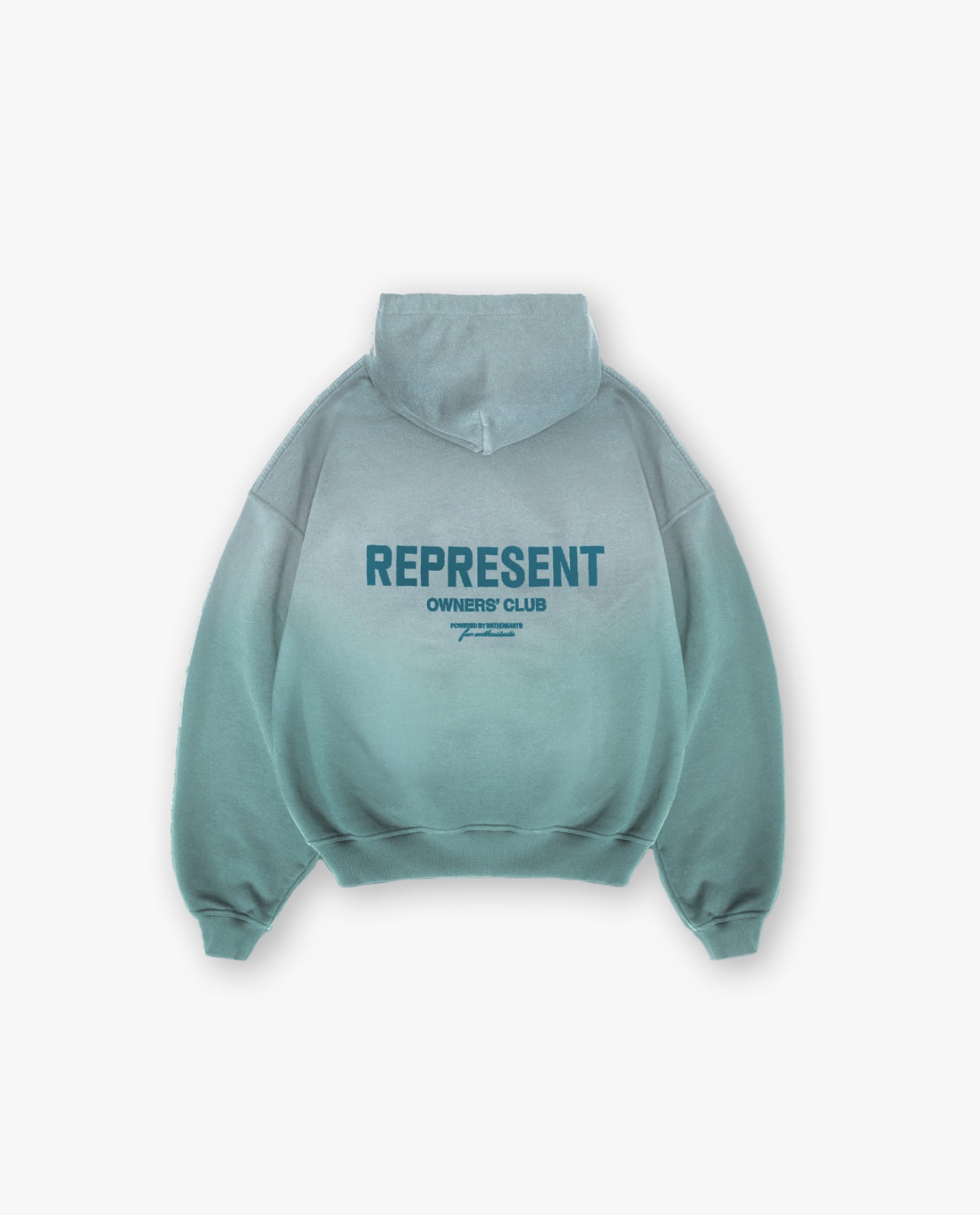 Represent Owners Club Hoodie Washed Aloe