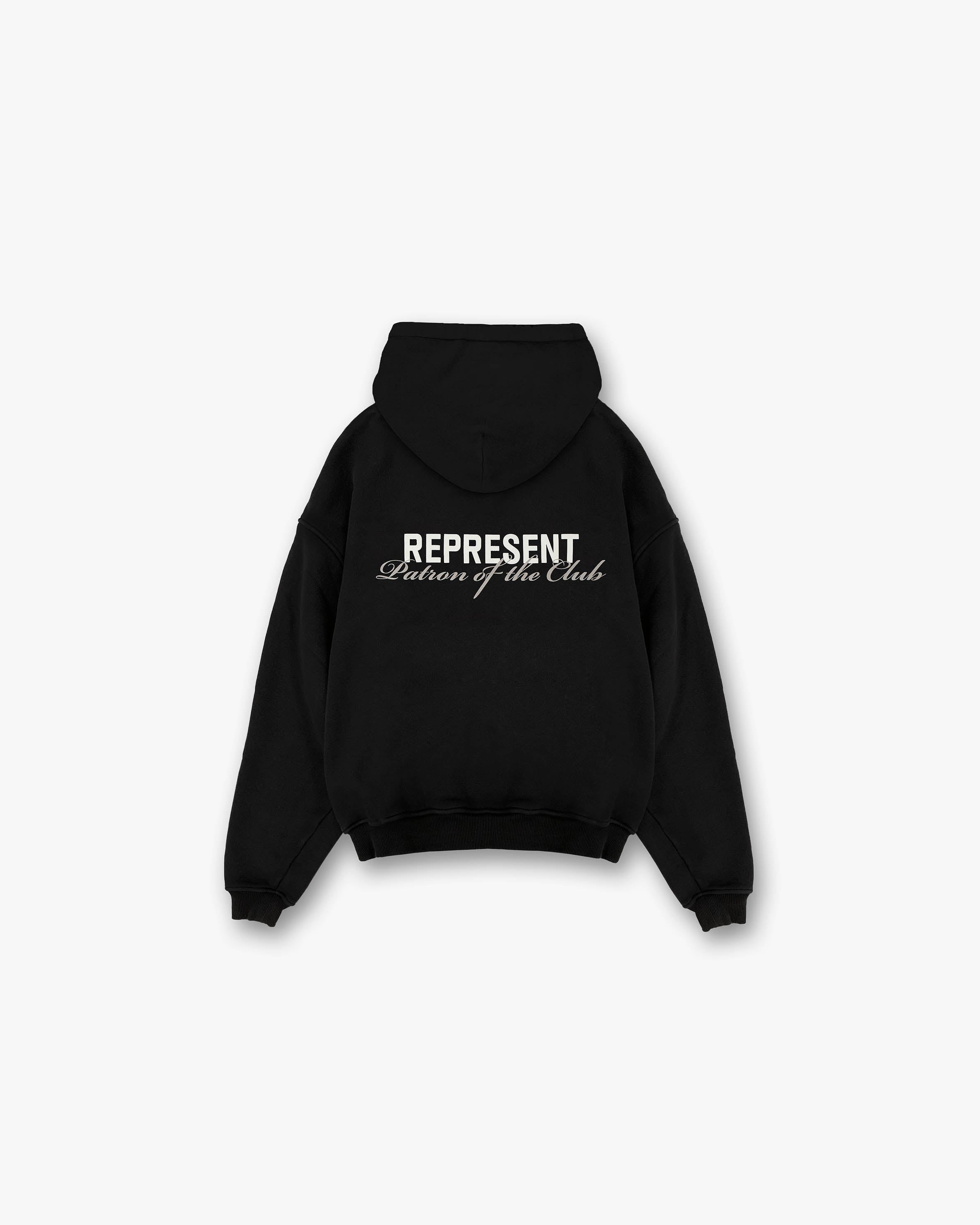 Represent Patron Of The Club Hoodie Black