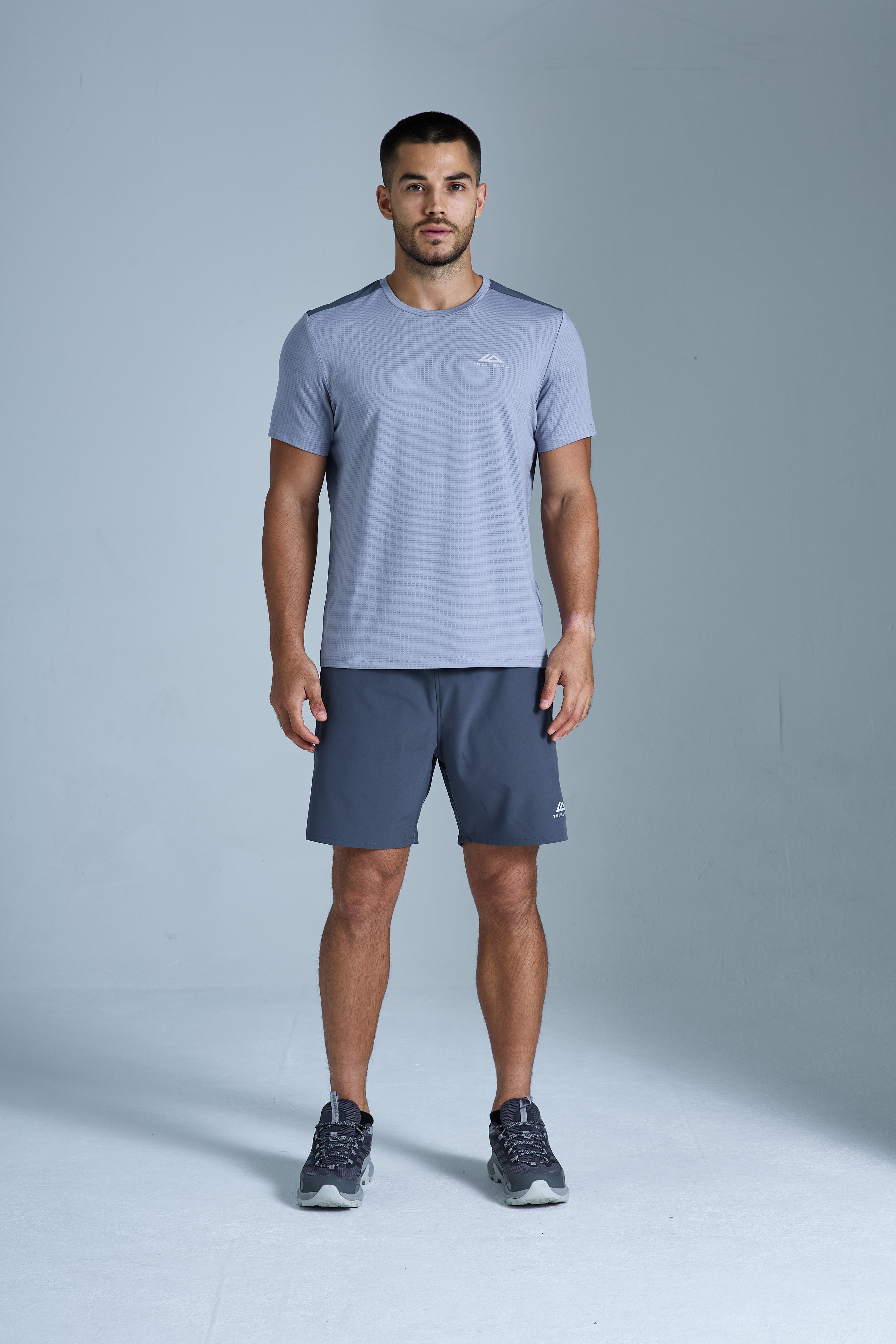Trailberg Rapid Dash 2.0 Tee - Storm Grey/Cloud Haze