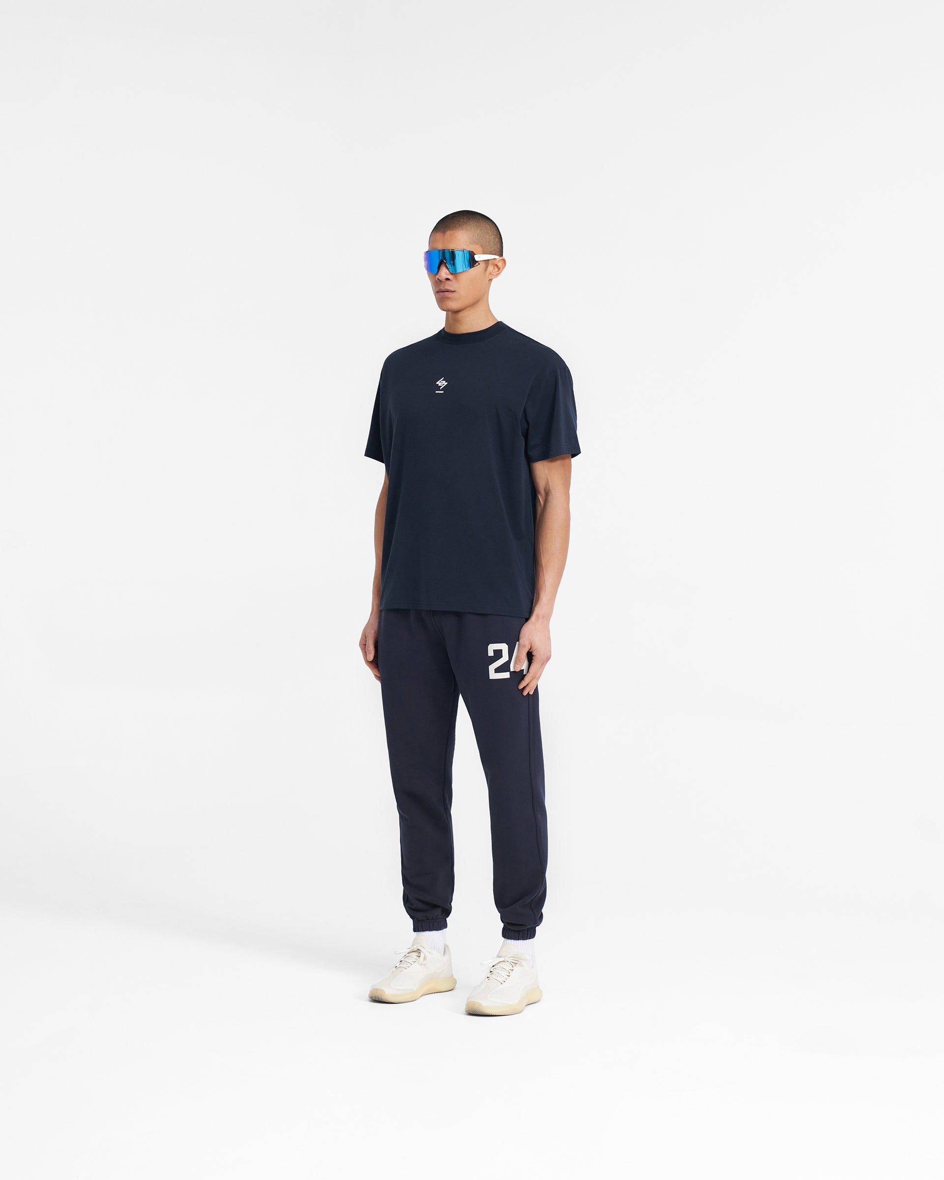 Represent 247 Oversized T-Shirt Navy