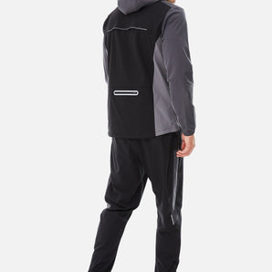 Trailberg AW25 Triathlon Tracksuit - Black/Volcano Grey/Urban Smoke