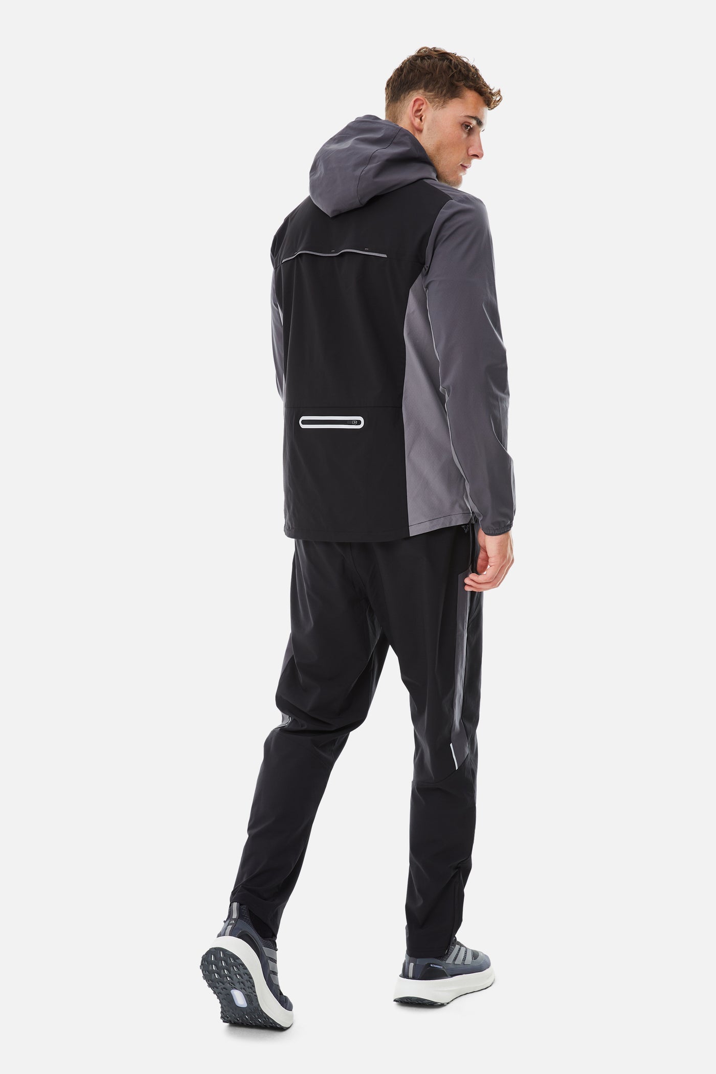 Trailberg AW25 Triathlon Tracksuit - Black/Volcano Grey/Urban Smoke