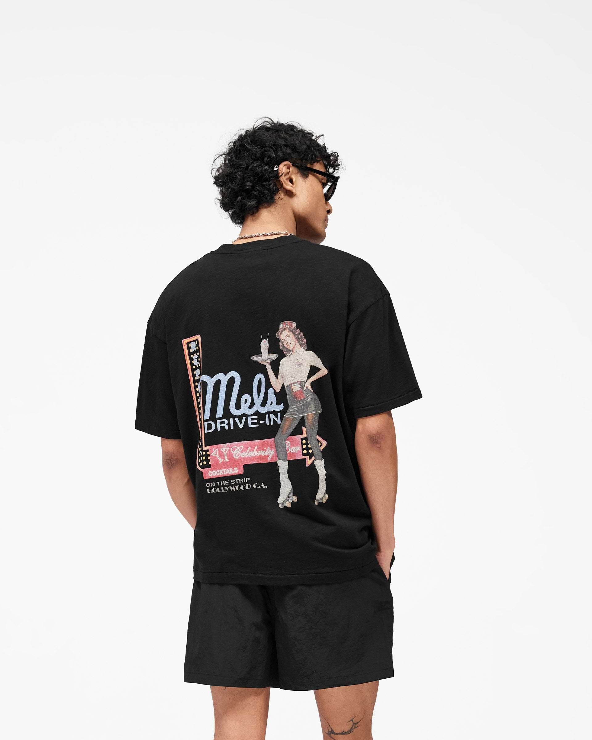 Represent Mel’s Dinner T-Shirt Black
