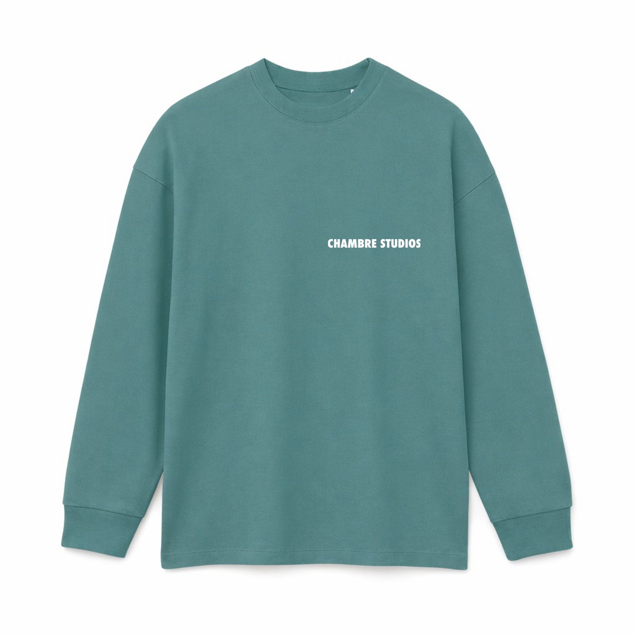 Chambre Logo Long Sleeve T-Shirt Green