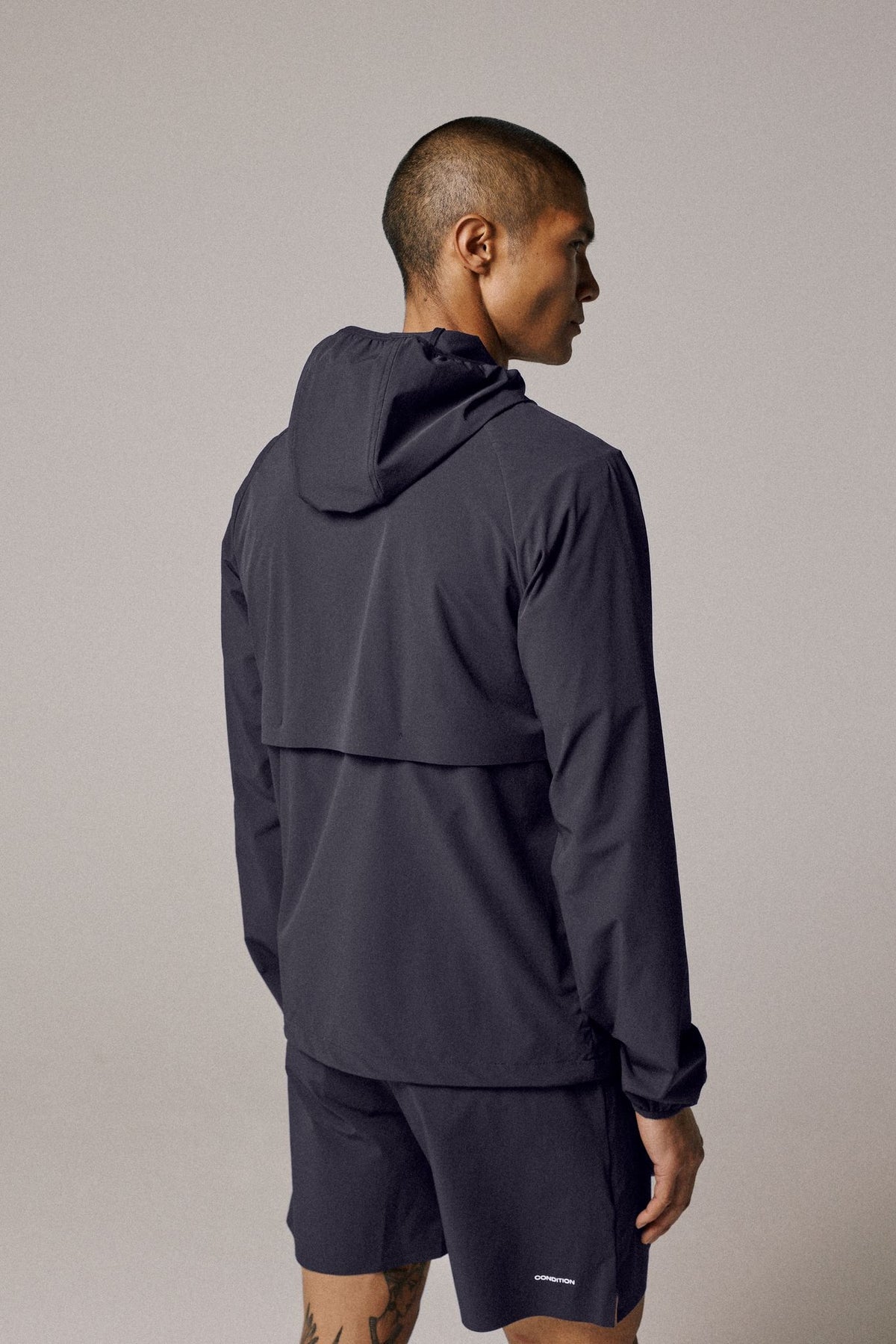Condition Everyday Nylon Windbreaker Midnight