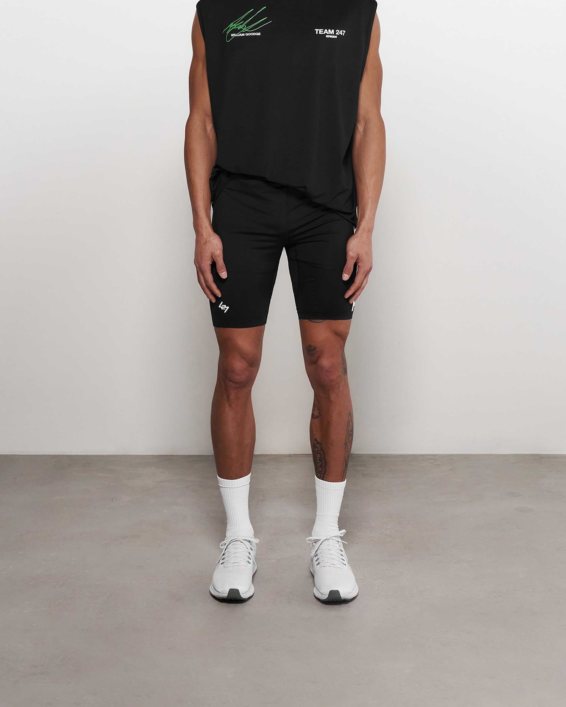 Represent Team 247 Half Tight Jet Black