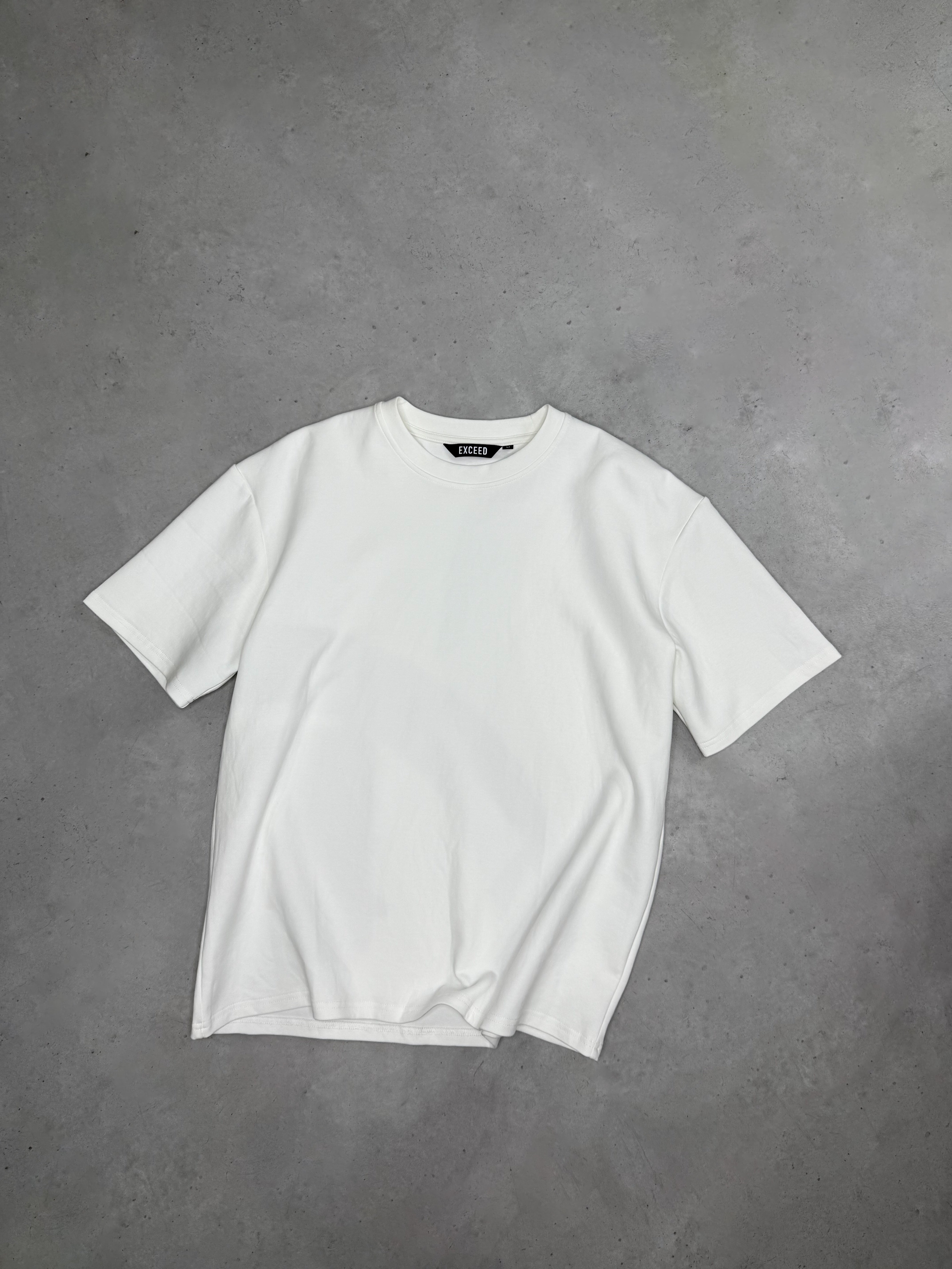 Exceed Luxe Relaxed T-Shirt - White