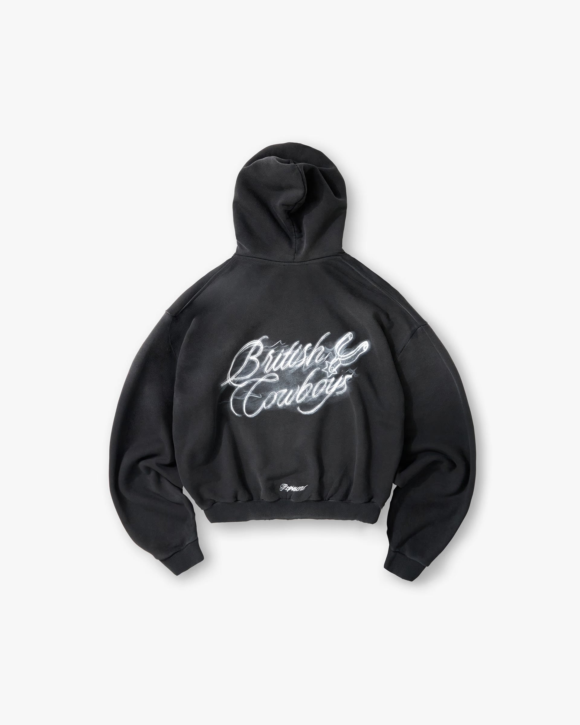 Represent British Cowboys Hoodie Stained Black