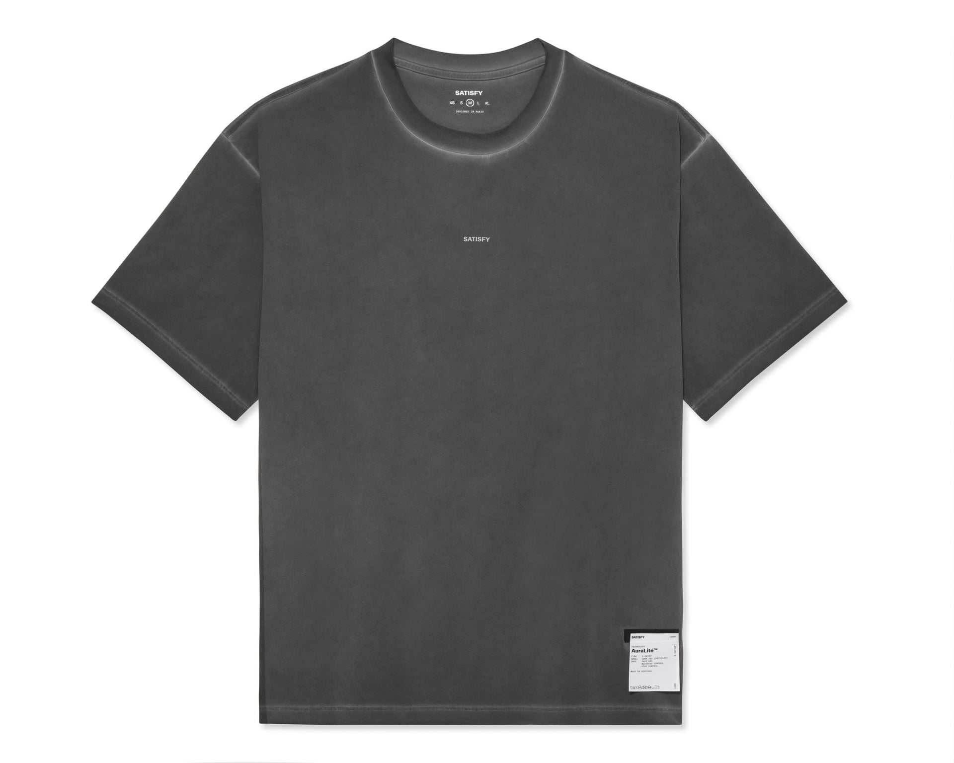 Satisfy AuraLite T-Shirt - Pigment Black