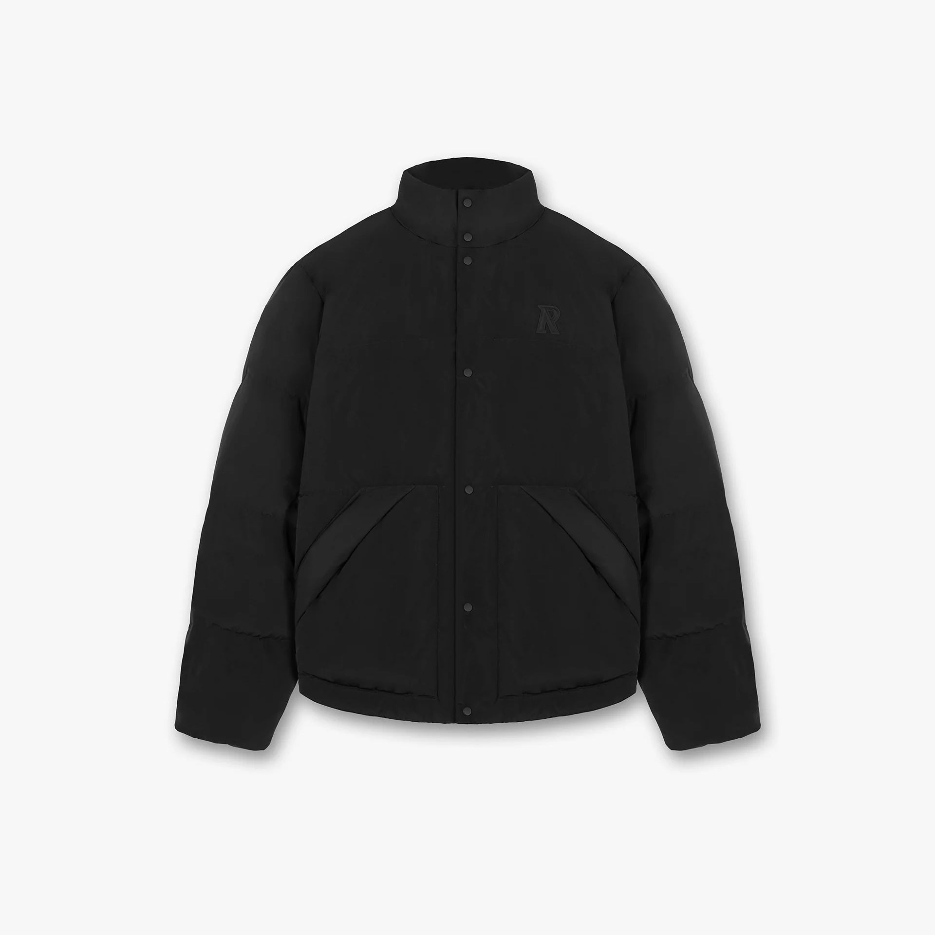 Represent Puffer Jacket Jet Black