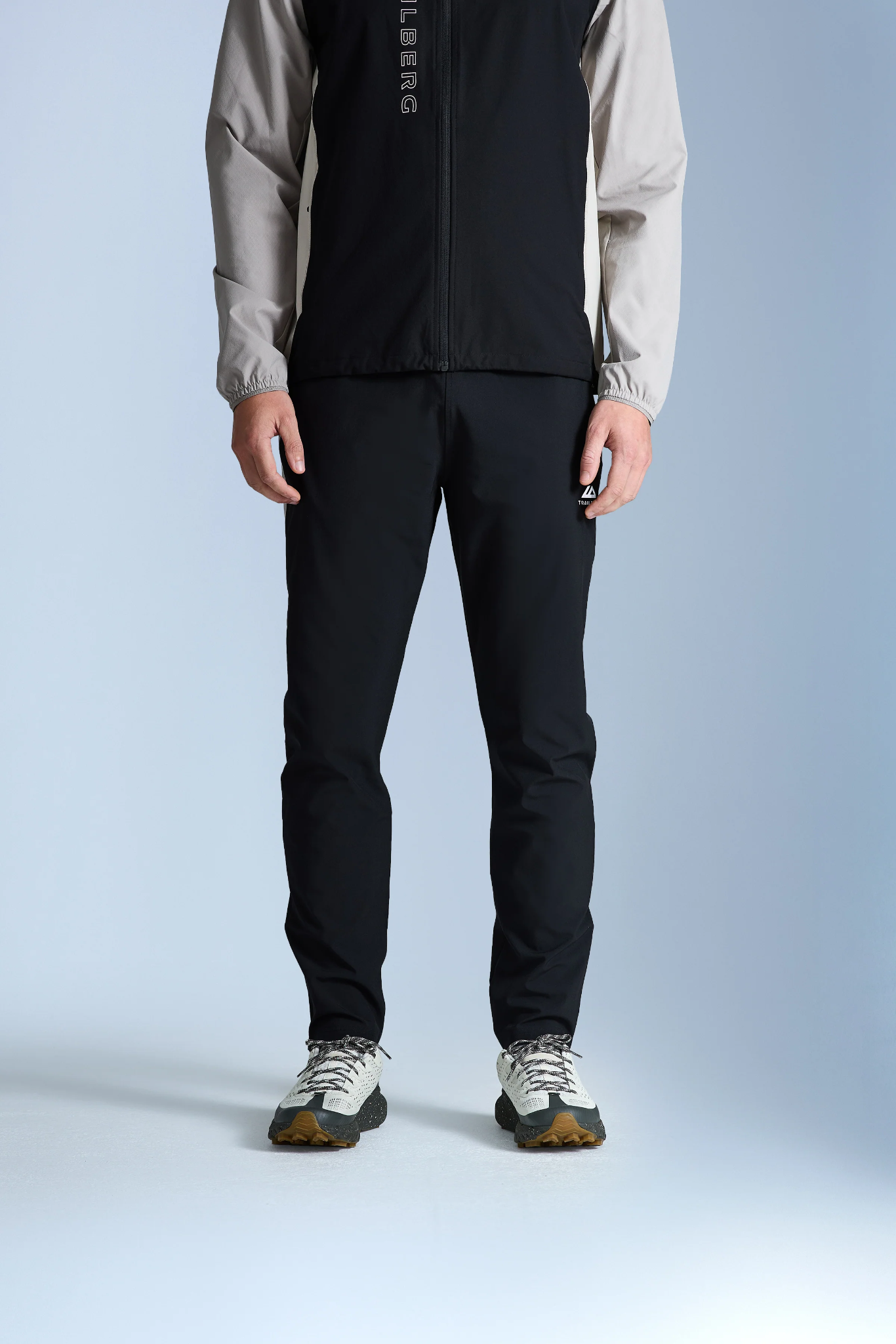 Trailberg AW25 Triathlon Pant - Black/Pale Taupe