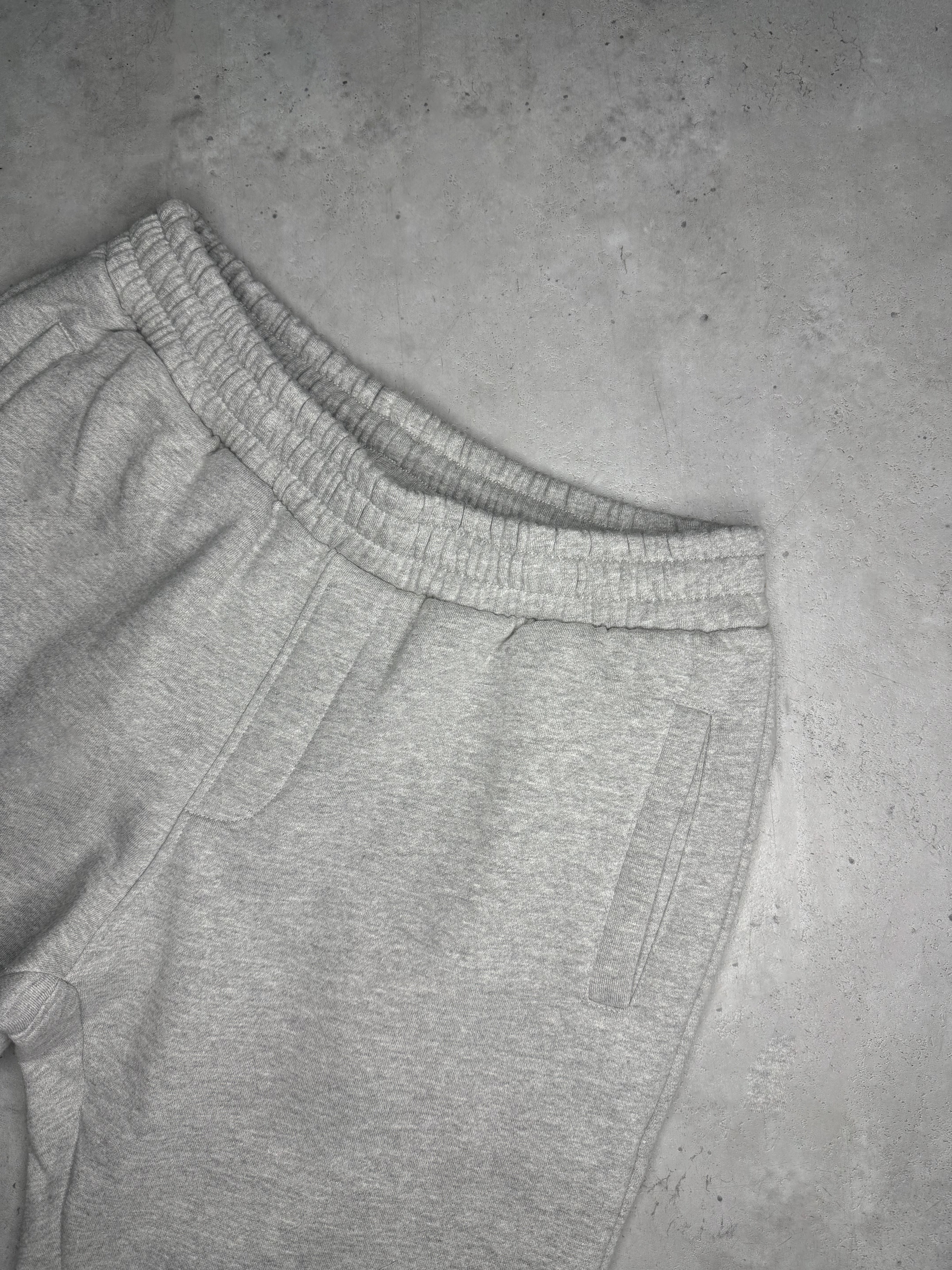 Exceed Dark Grey Marl Blank Straight Leg Jogger