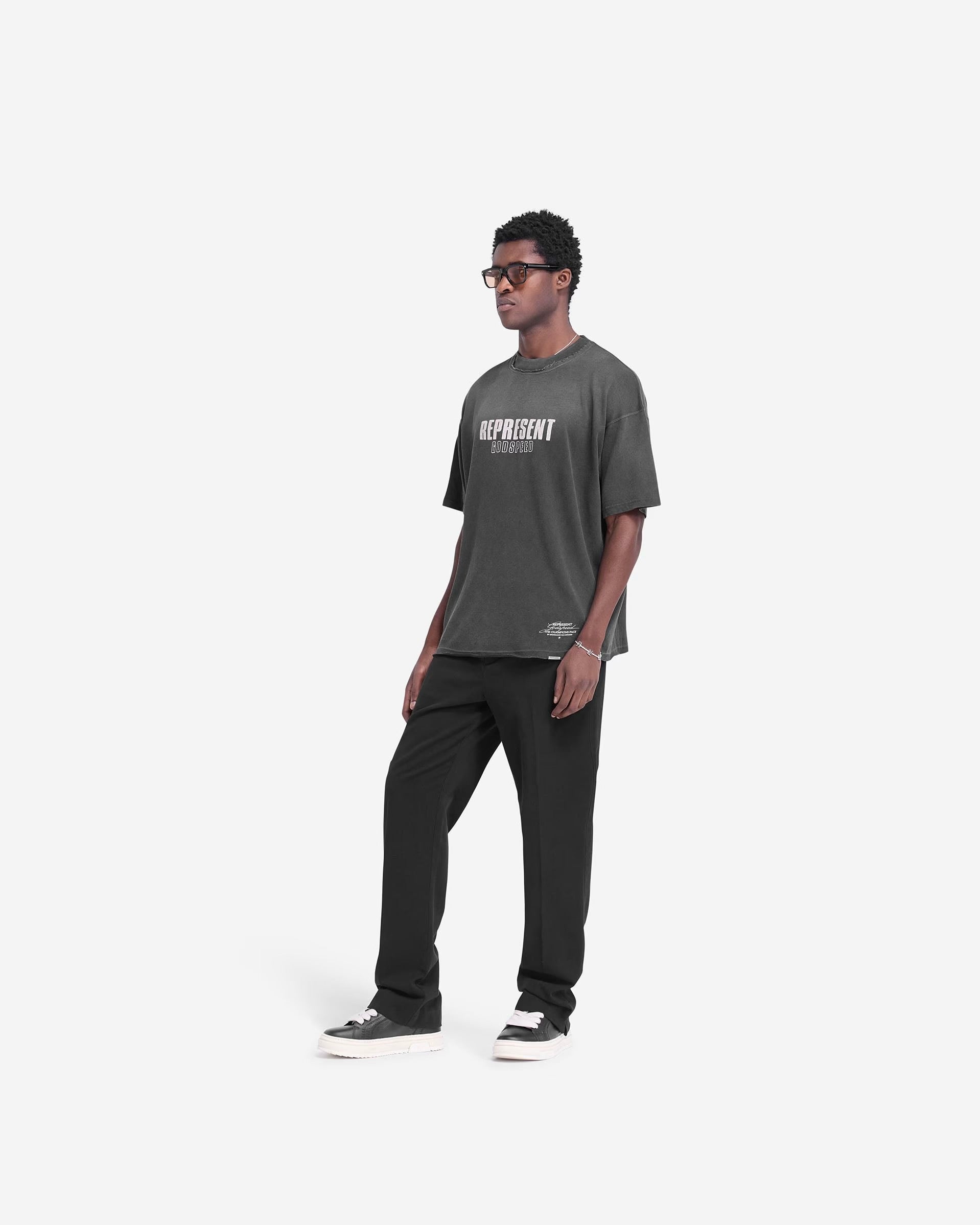 Represent Godspeed Aged Black T-Shirt