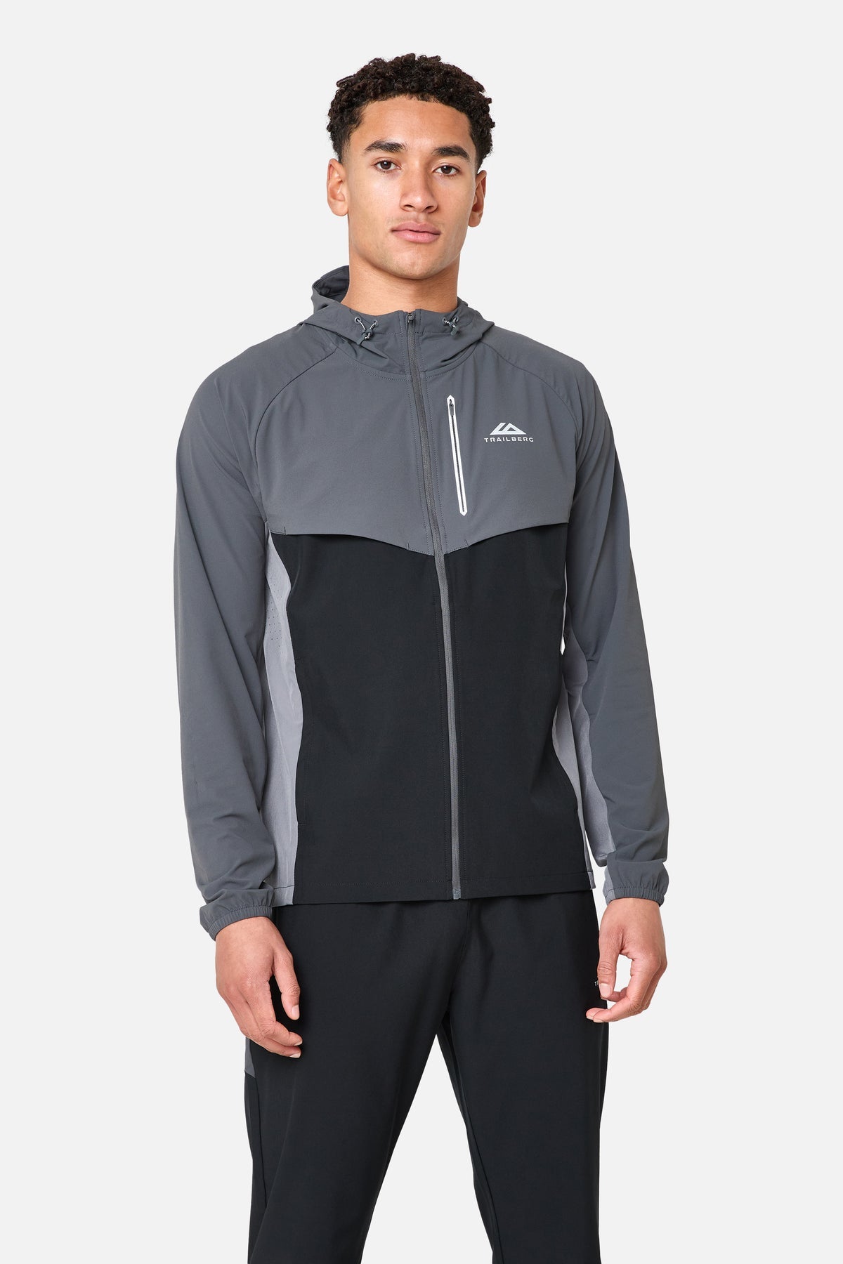 Trailberg SS26 Cloud Hood - Black/Volcano Grey/Urban Smoke