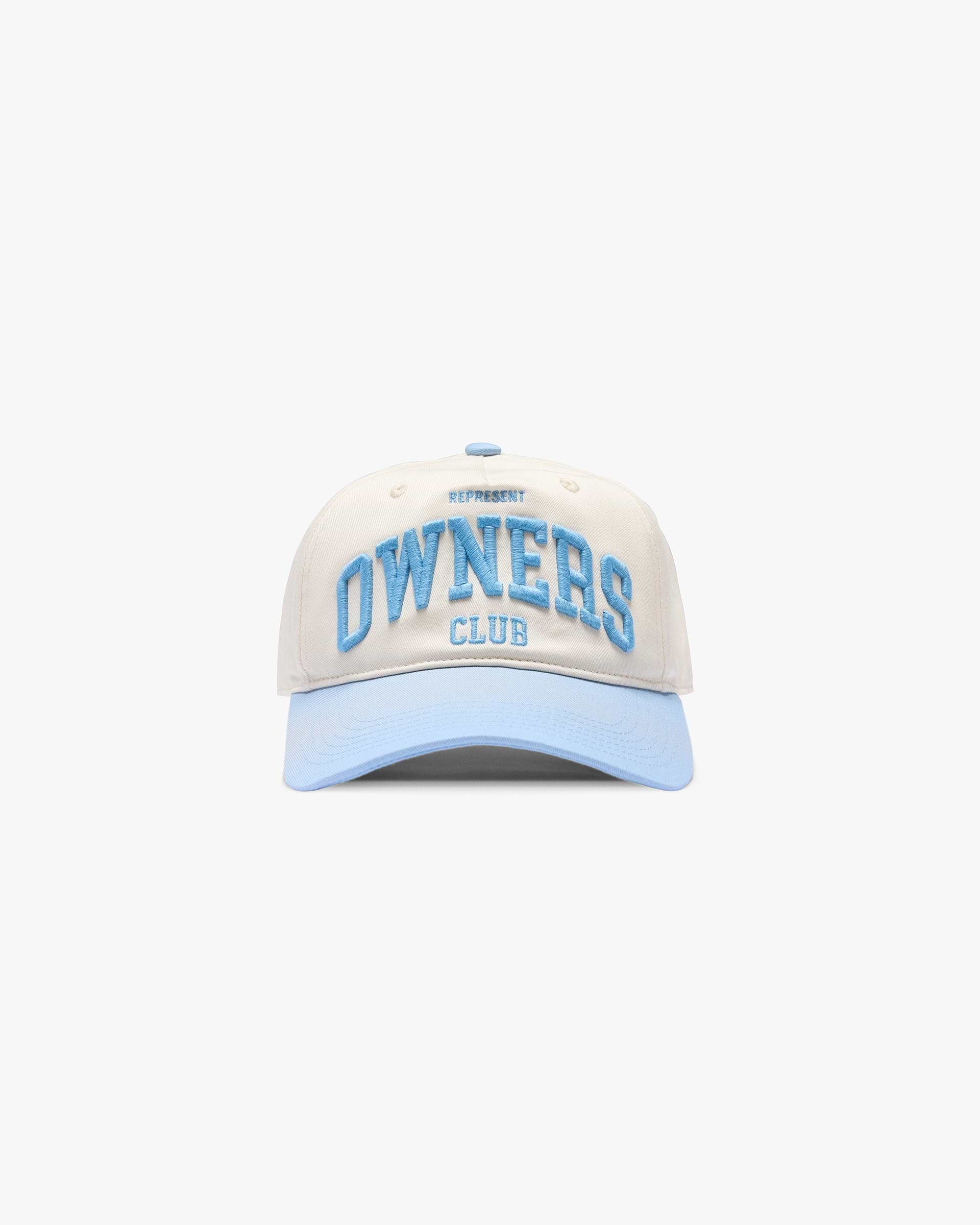 Represent Owners Club Washed Cap Sky Blue
