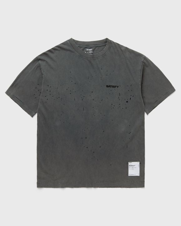 Satisfy MothTech T-Shirt Faded Black