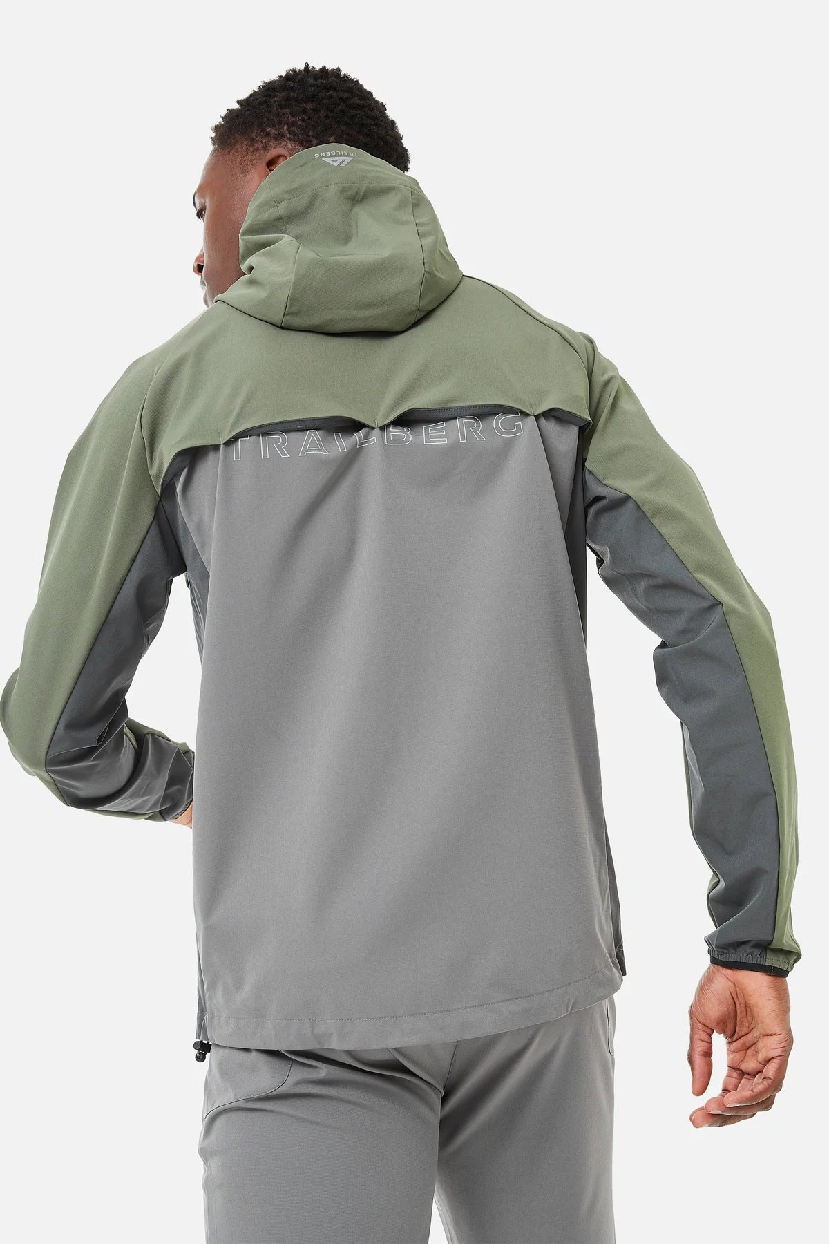 Trailberg Tricolour Hood - Khaki/Grey
