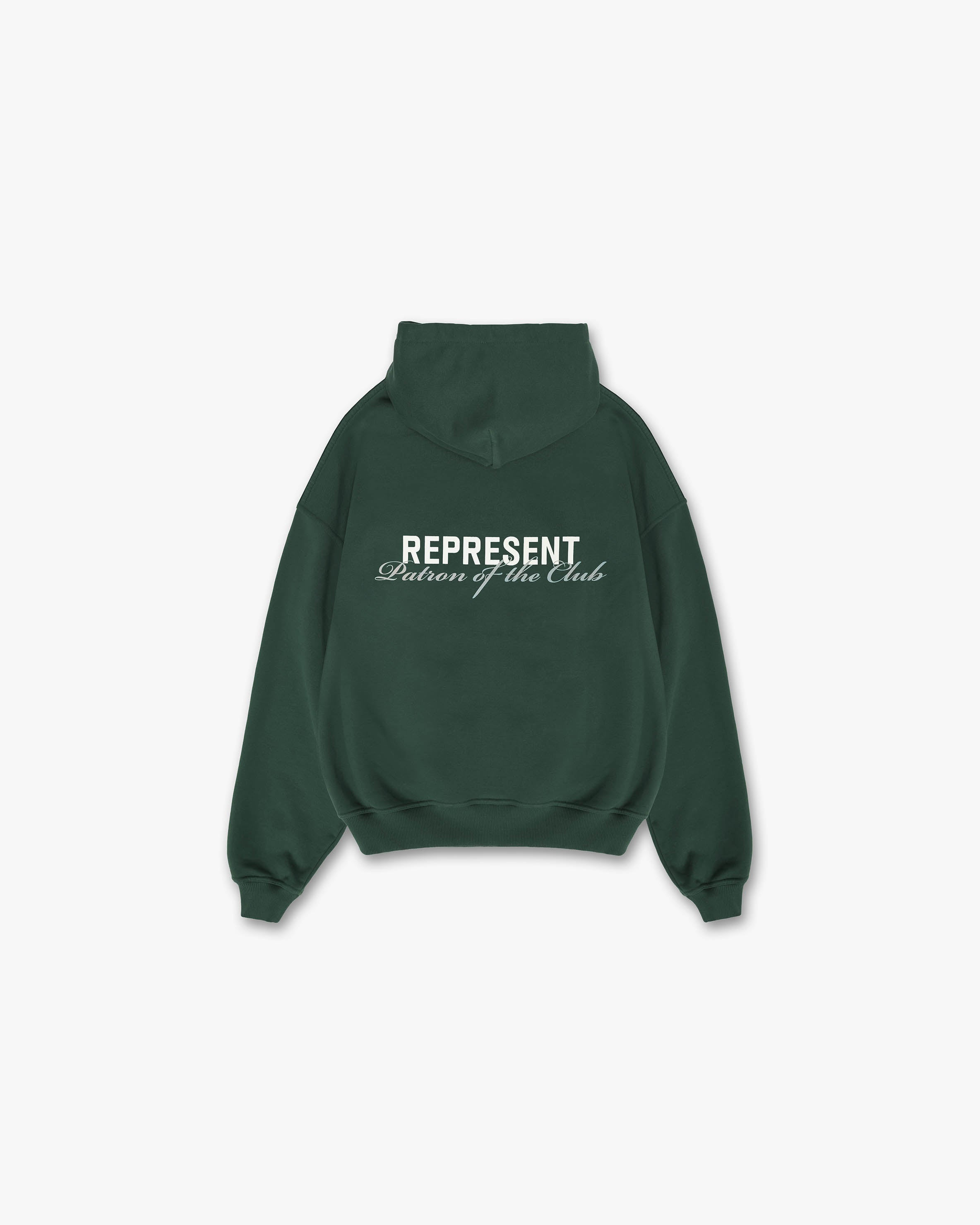 Represent Patron Of The Club Hoodie Forest Green