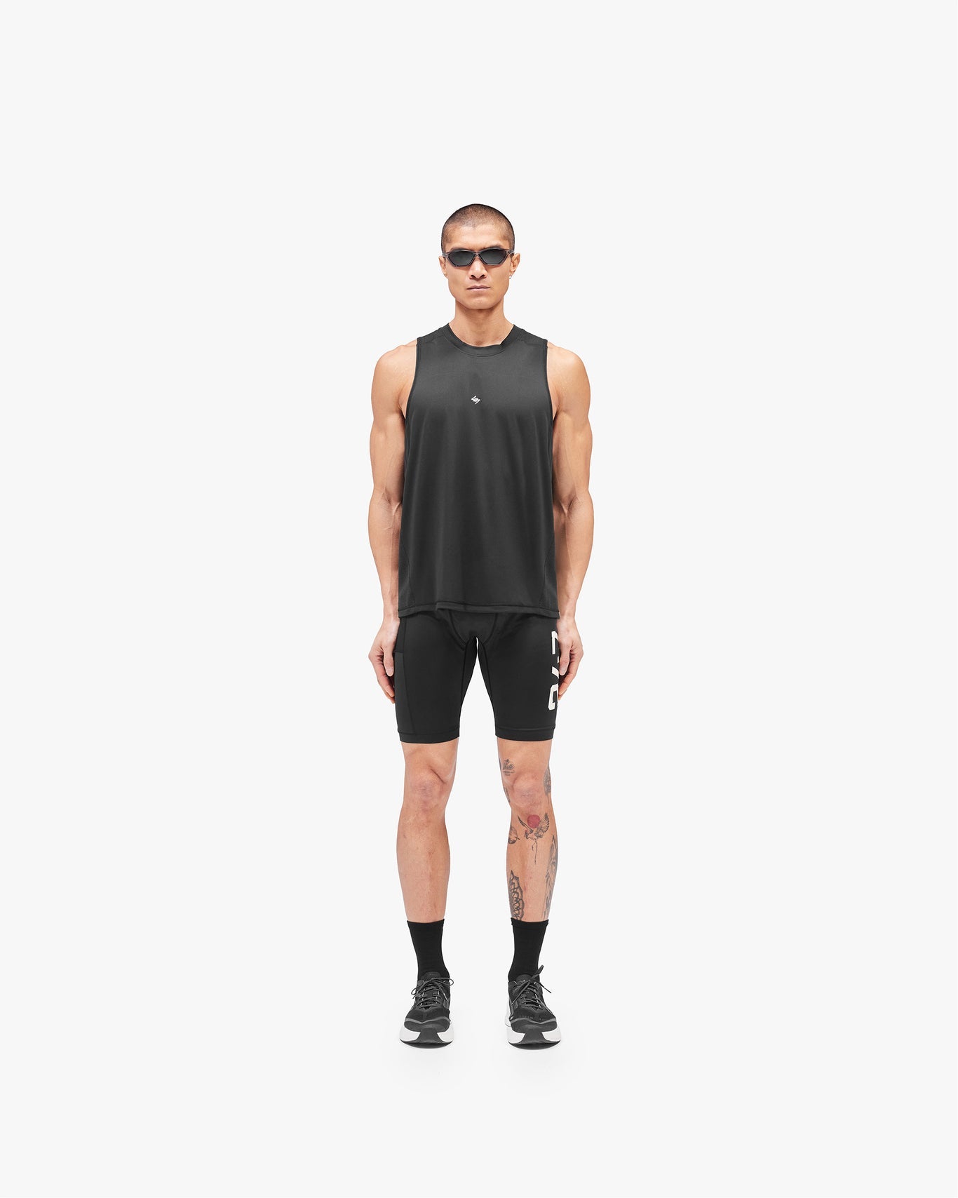 Represent 247 Numbers Vest Jet Black