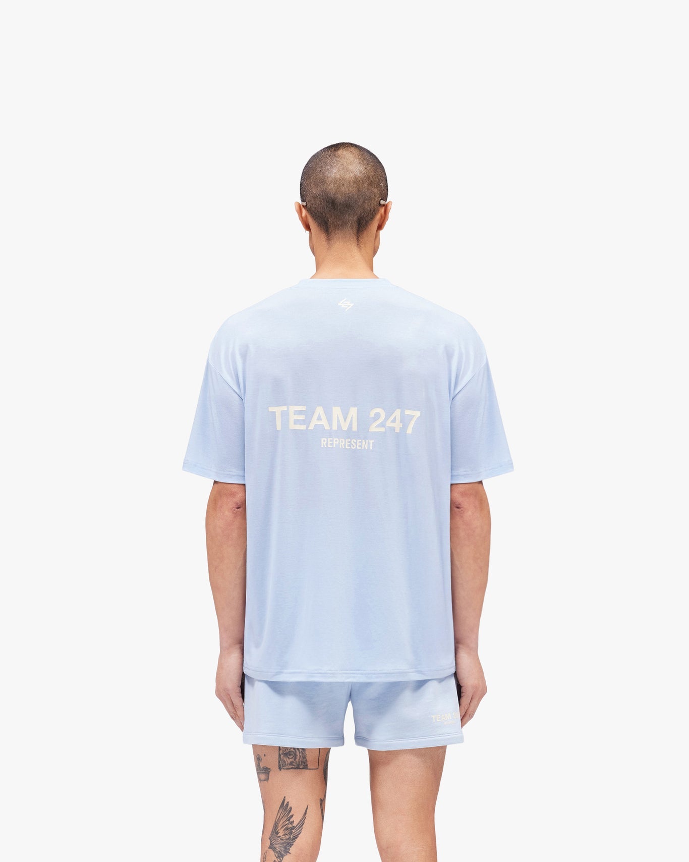 Represent Team 247 Oversized Tee Glacier