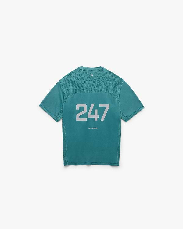 Represent 247 Numbers T-Shirt - Teal