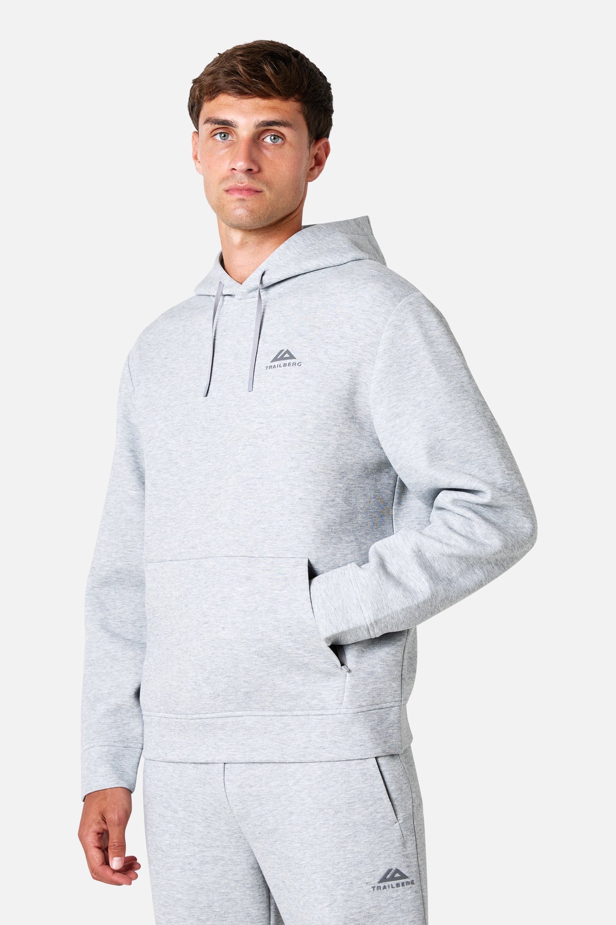 Trailberg Vital OTH Fleece Hood - Grey Marl