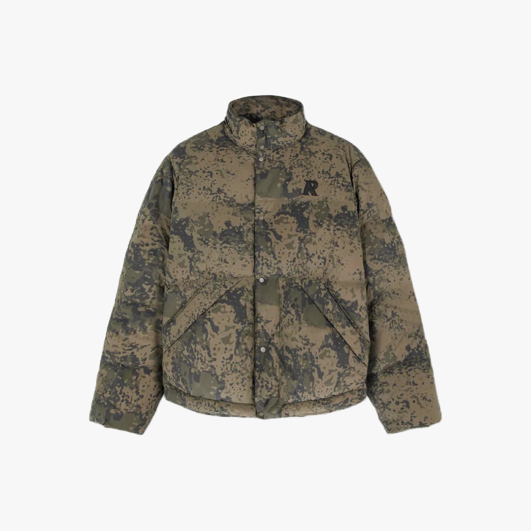 Represent Puffer Jacket Camo