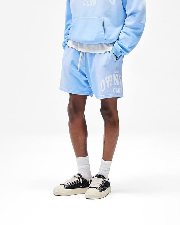 Represent Owners Club Mesh Short Sky Blue