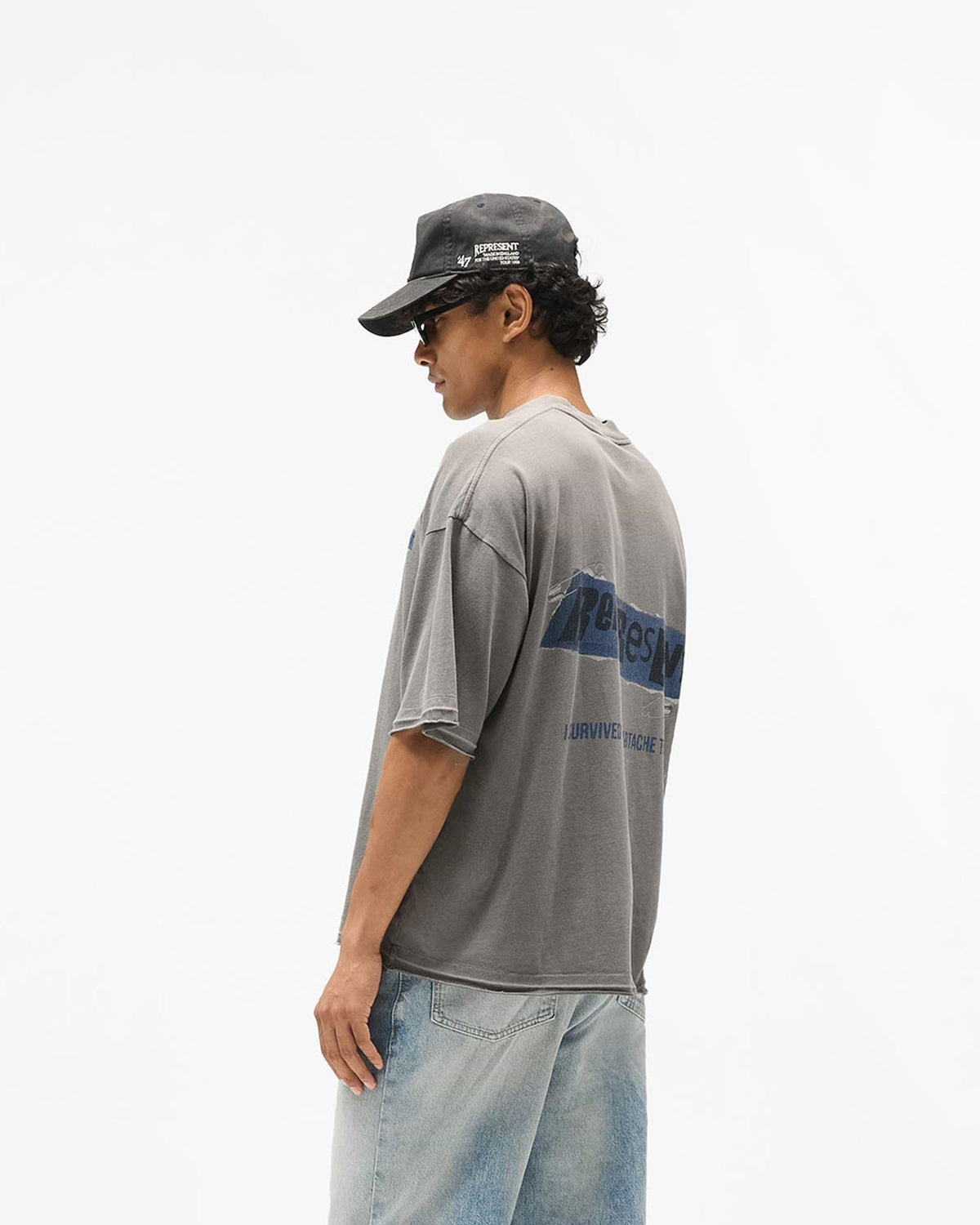 Represent Ransom T-Shirt - Oxidised Grey