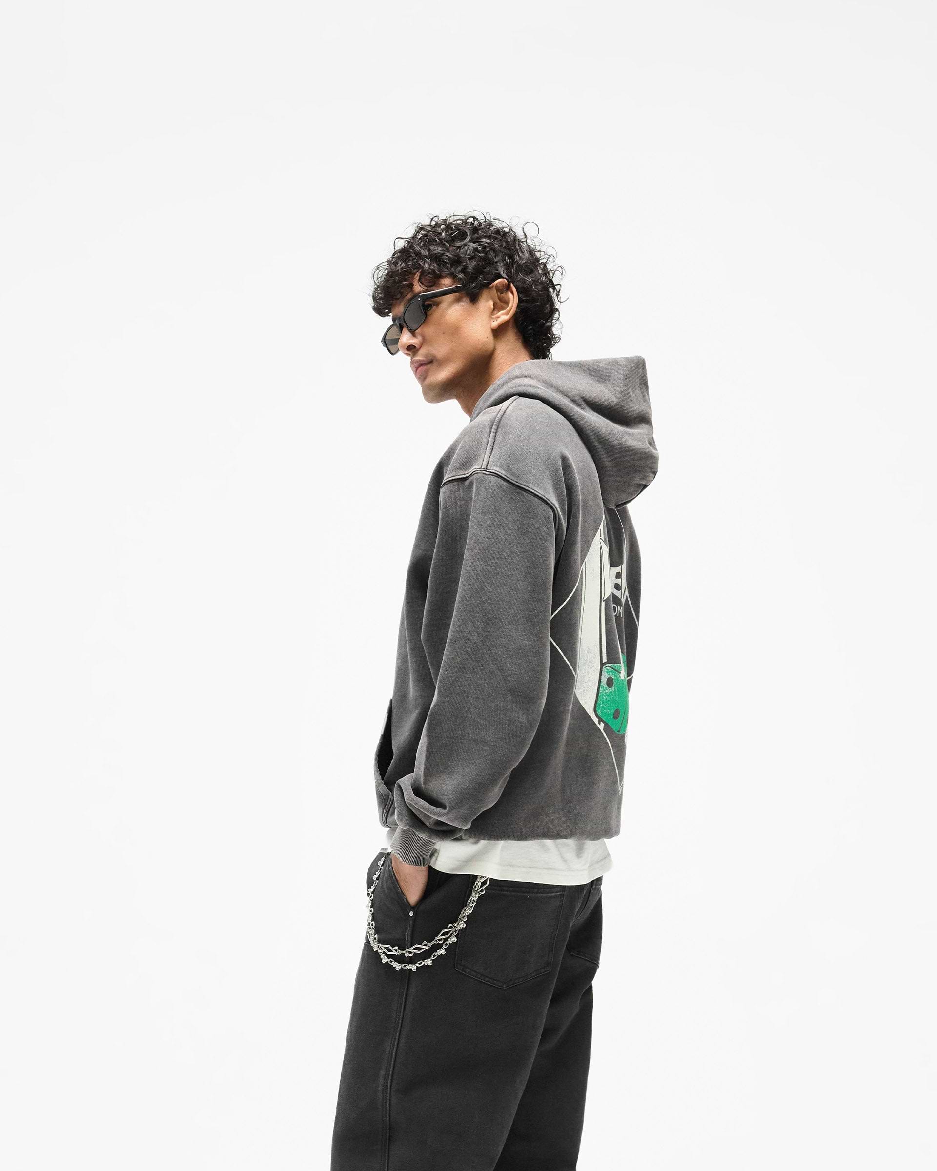 Represent The Viper Room Dice Hoodie - Vintage Grey