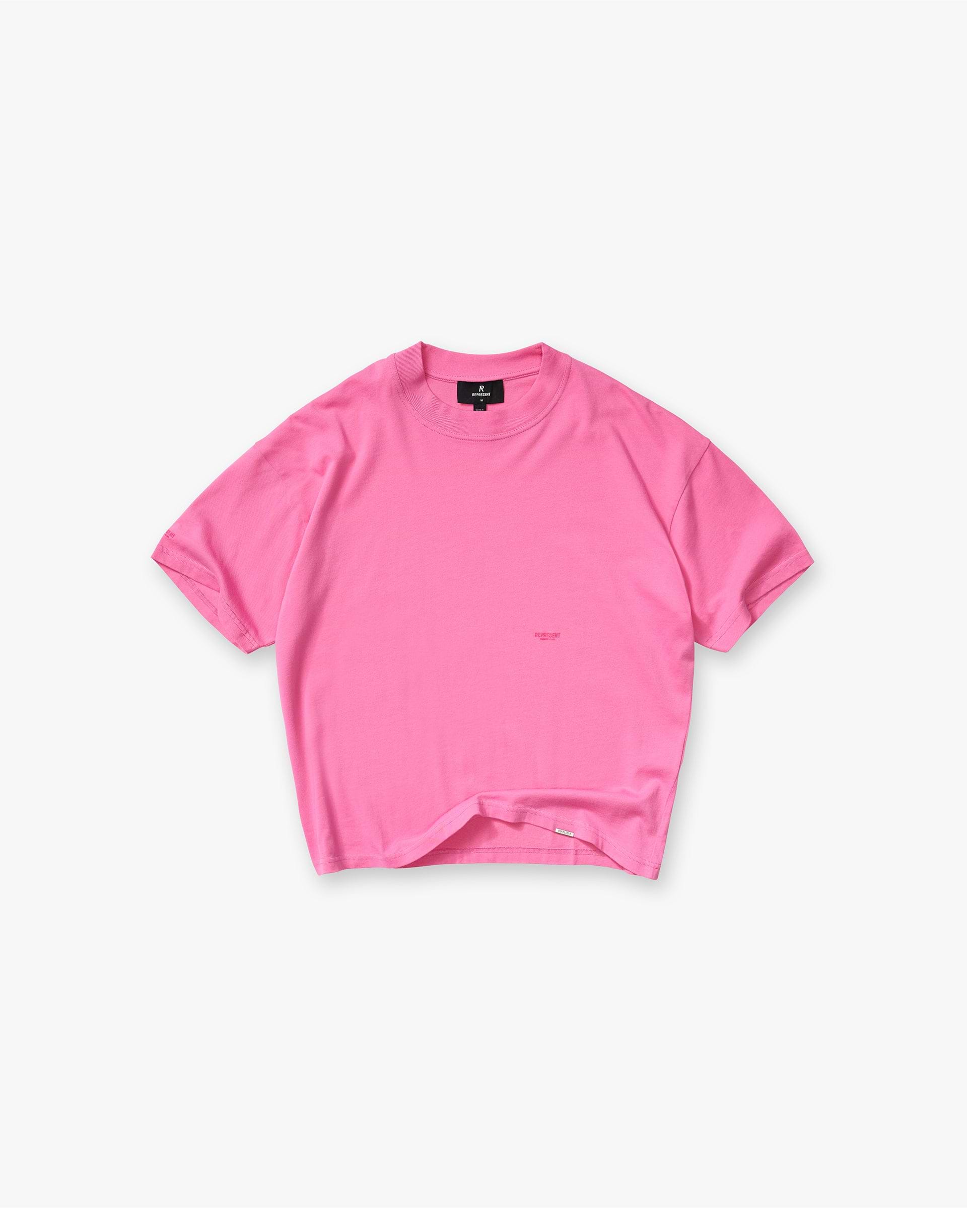 Represent Micro Owners Club T-Shirt Pink Lemonade