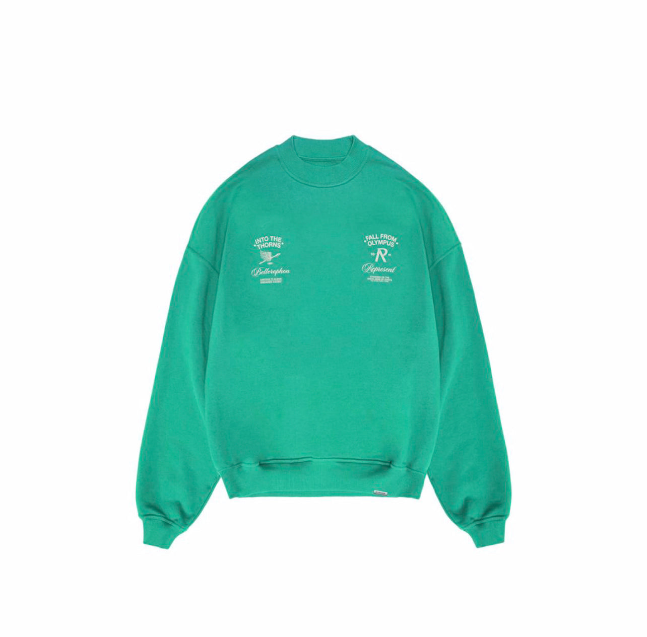 Represent Fall From Olympus Sweater Island Green