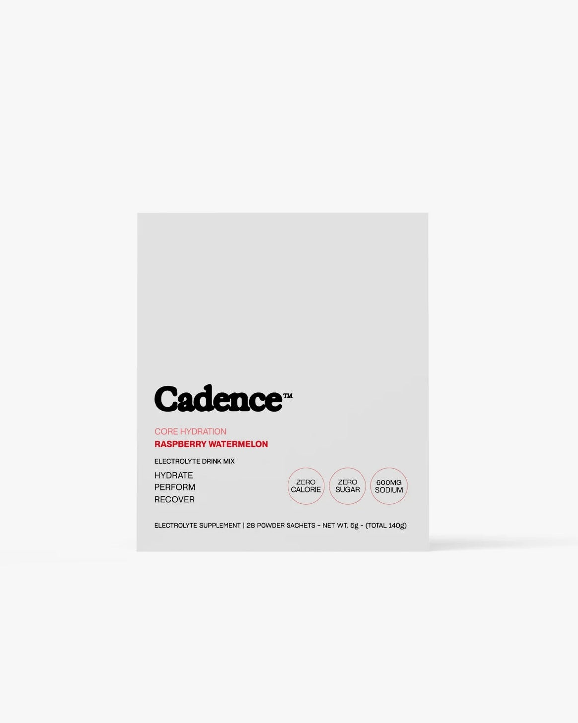 Cadence Core Hydration Sachets - Raspberry Watermelon