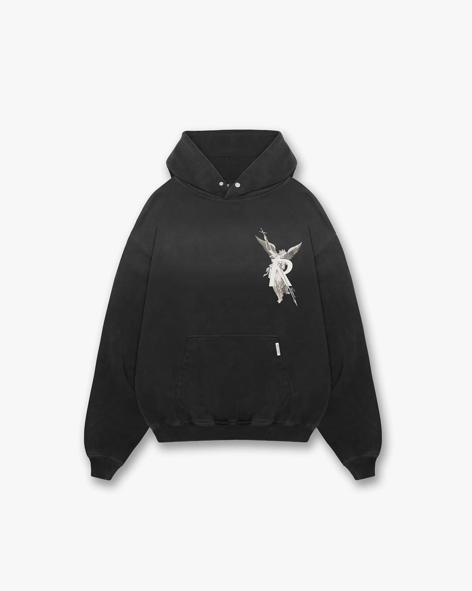 Represent Archangel Hoodie Stained Black