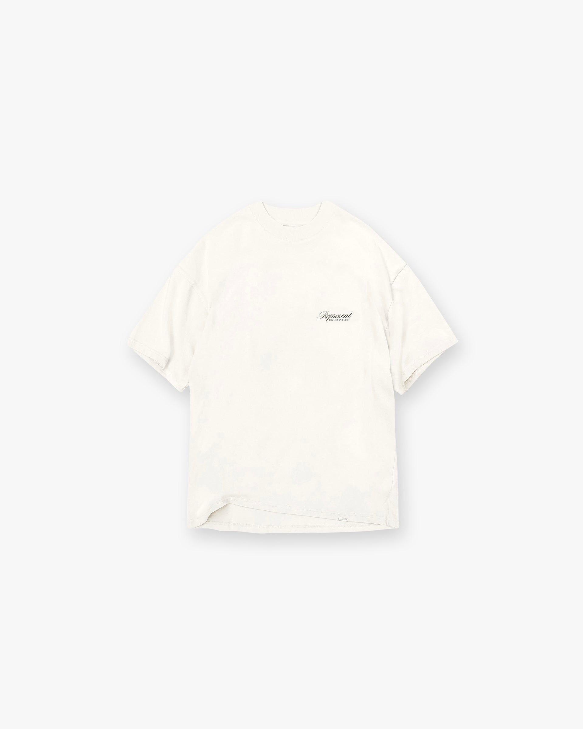 Represent Owners Club Script T-Shirt White