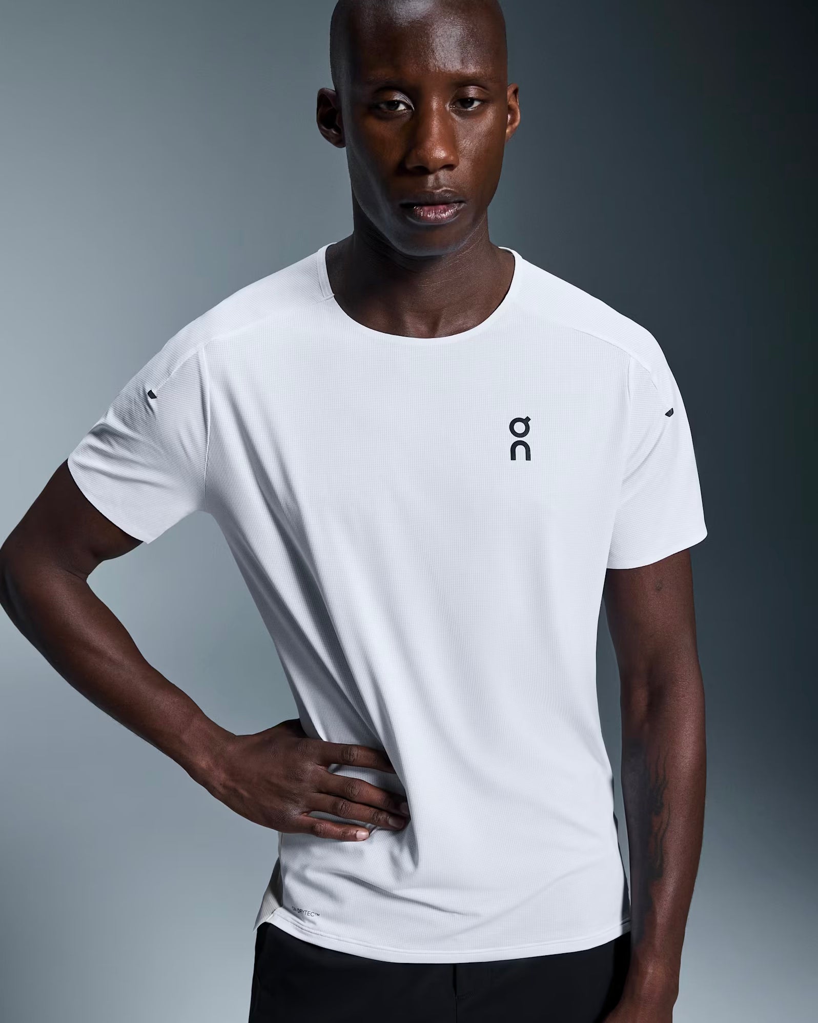 On Running Performance T-Shirt White Silver