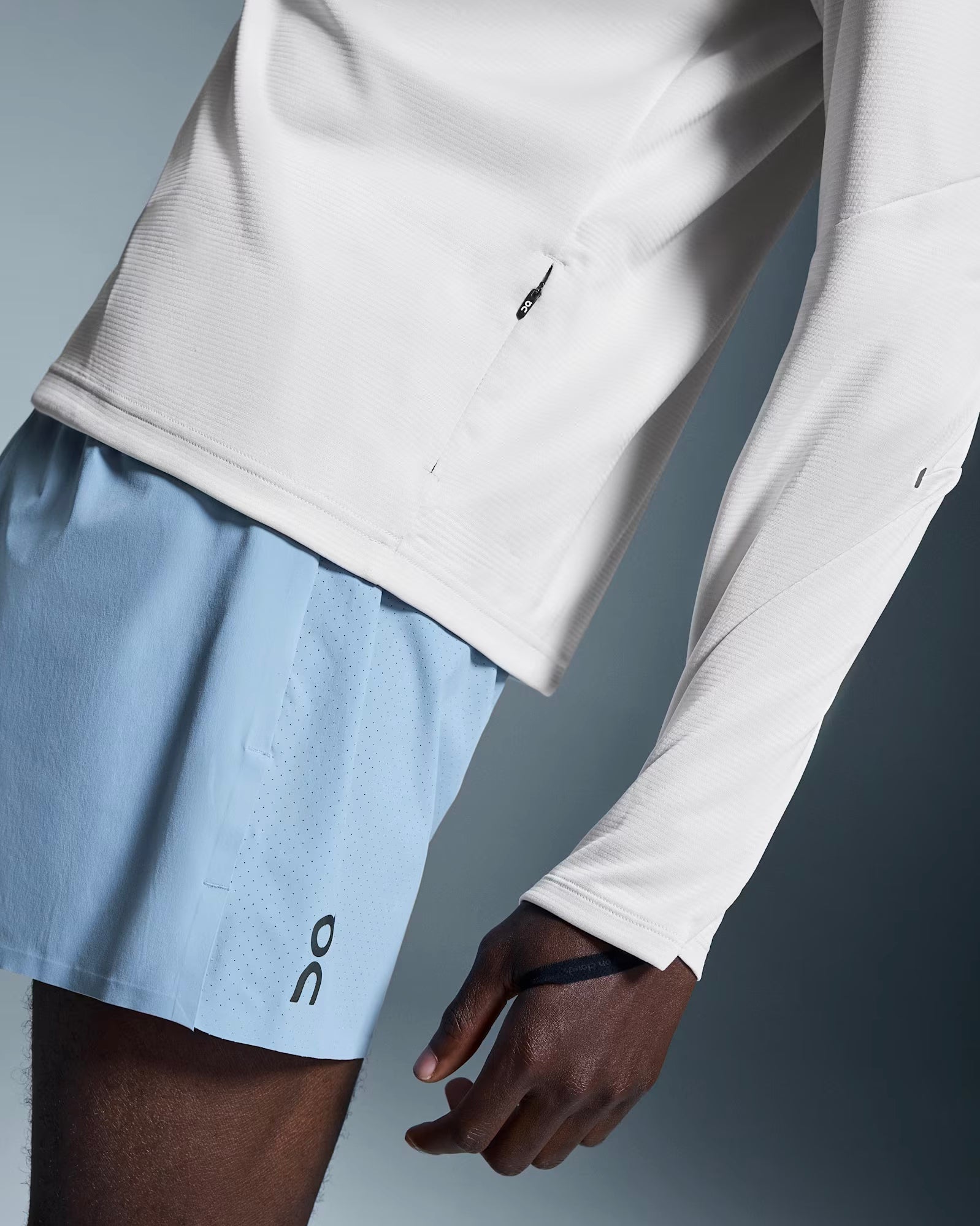 On Running Climate Shirt Silver