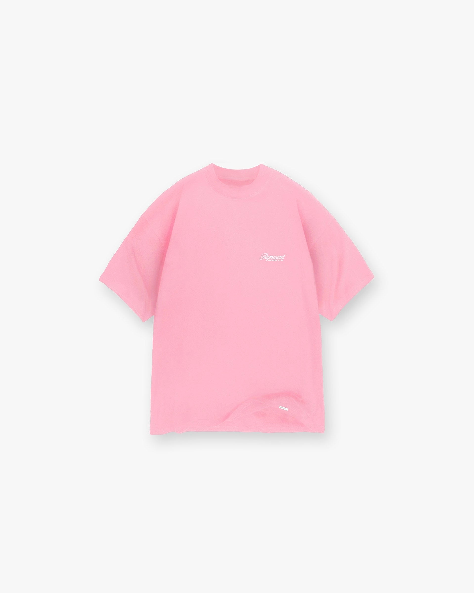 Represent Owners Club Script T-Shirt Pink