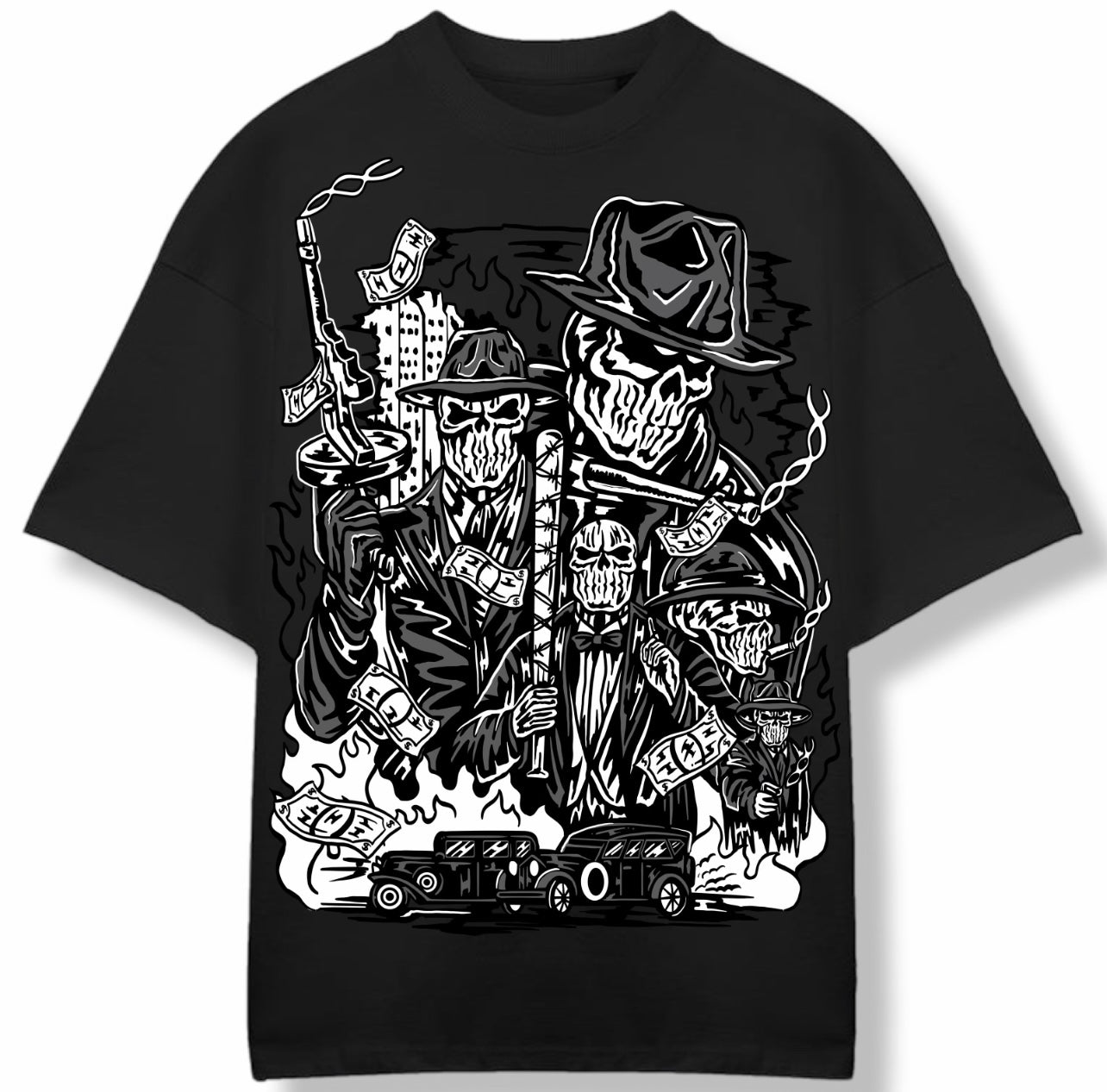 Chambre Studios Public Enemies Black T-Shirt