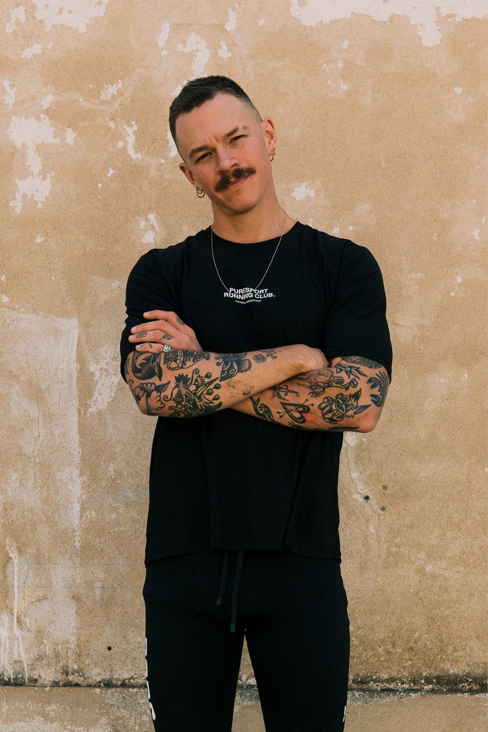 Puresport Performance Short Sleeve - Black