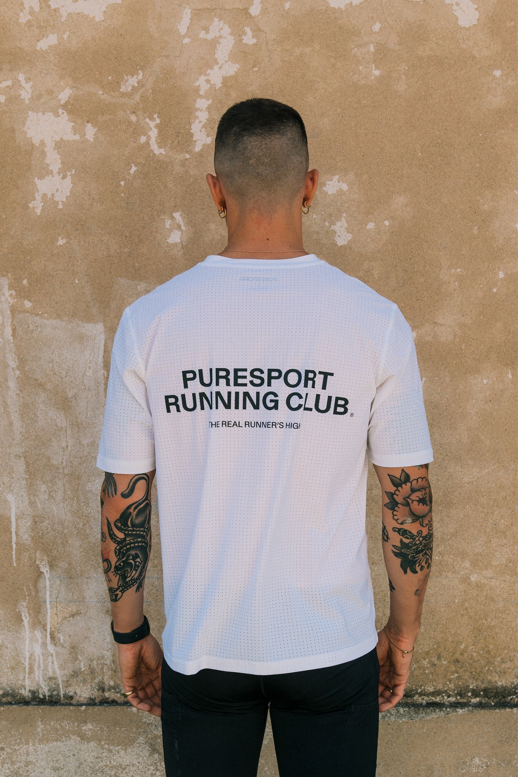 Puresport Performance Short Sleeve - White