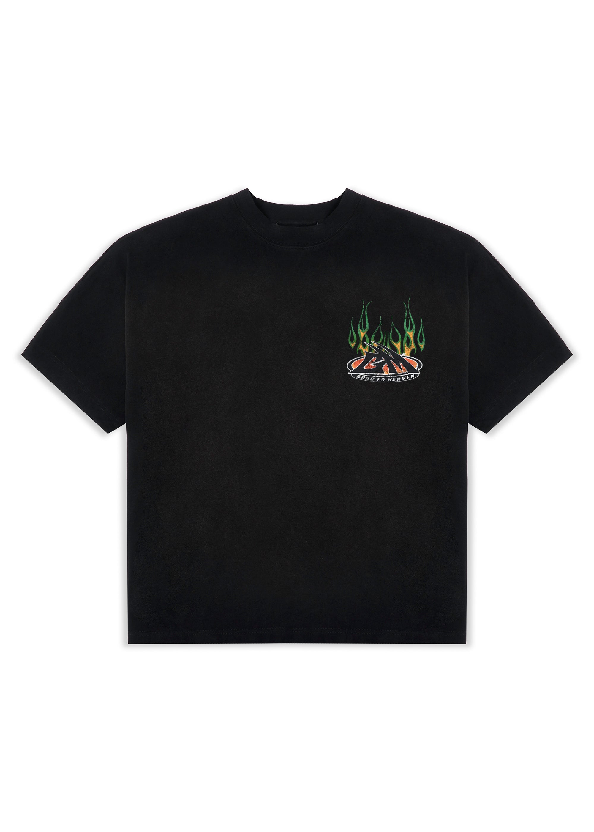 Godmade Path To Heaven T-Shirt Black Washed