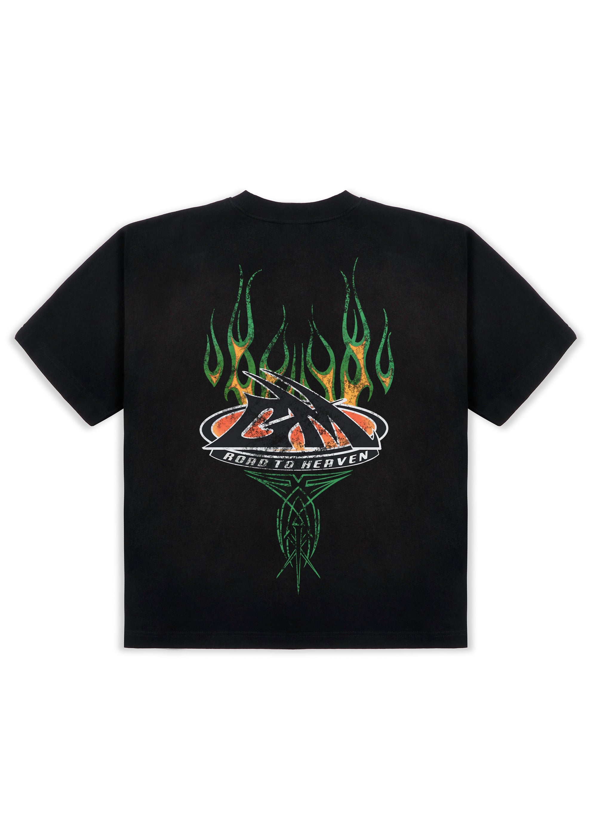 Godmade Path To Heaven T-Shirt Black Washed