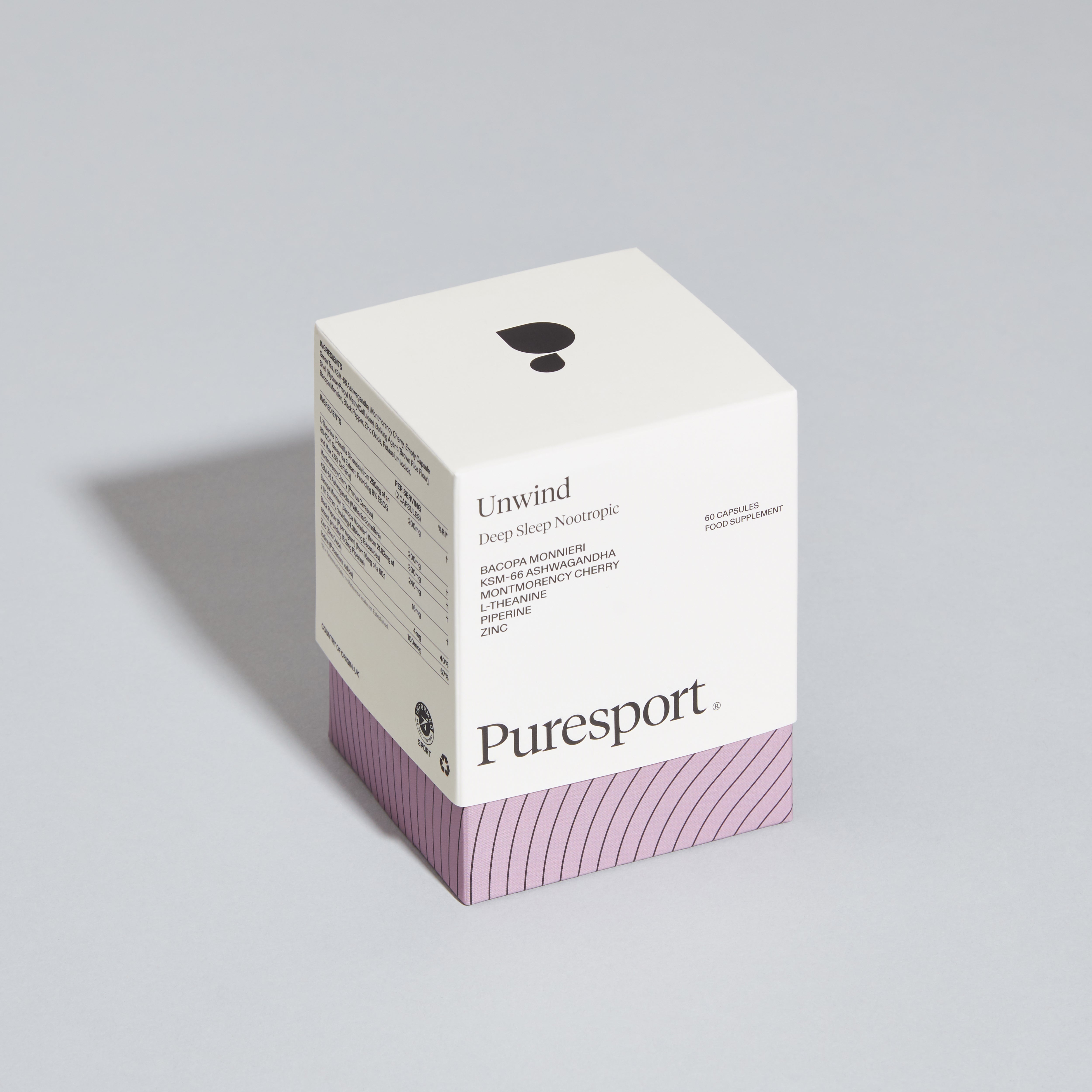 Puresport Unwind Nootropic Capsules (60 Capsules)