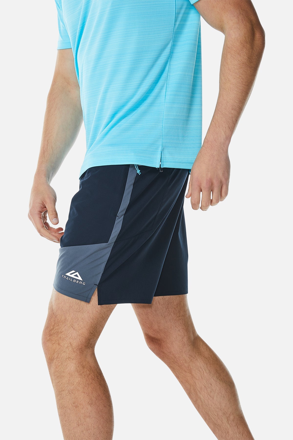 Trailberg Surge Short - Deep Ocean/Storm Grey