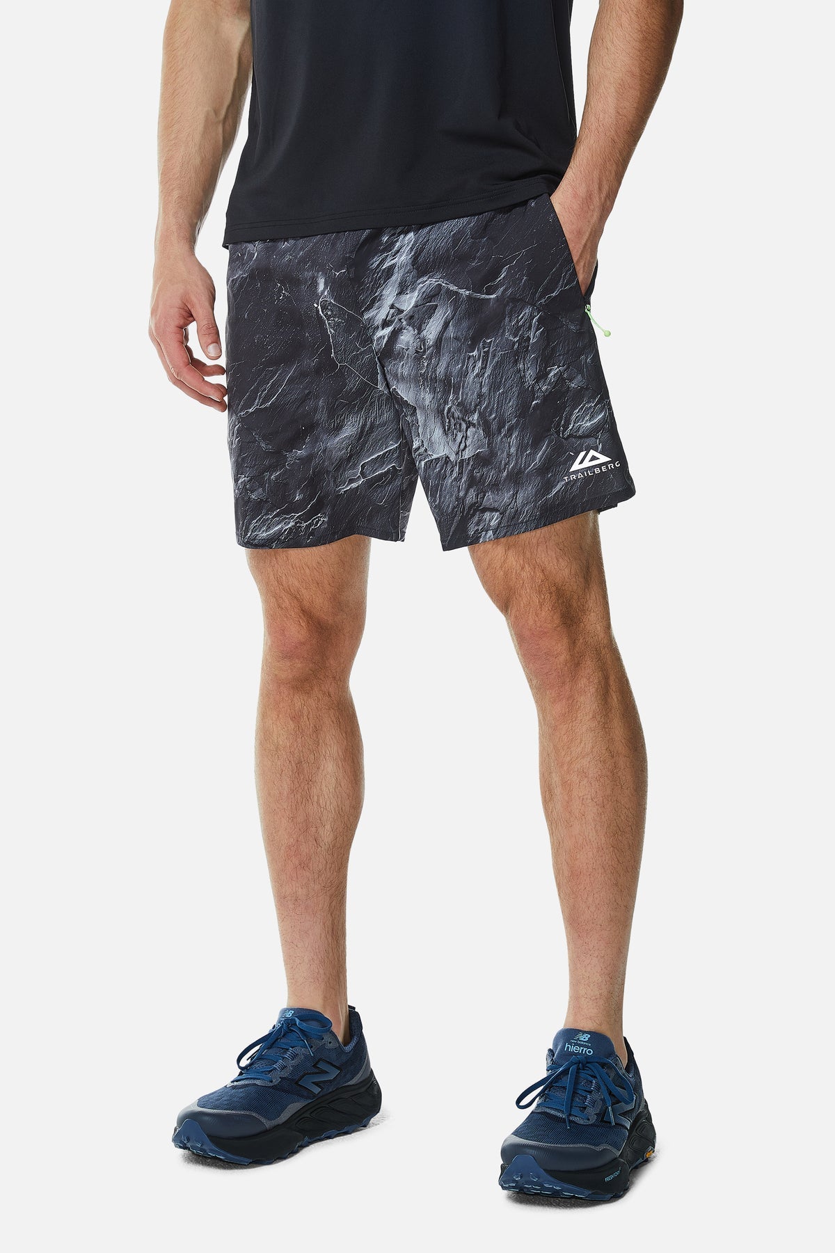 Trailberg Vertex Obsidian Short - Black/Neon Lime