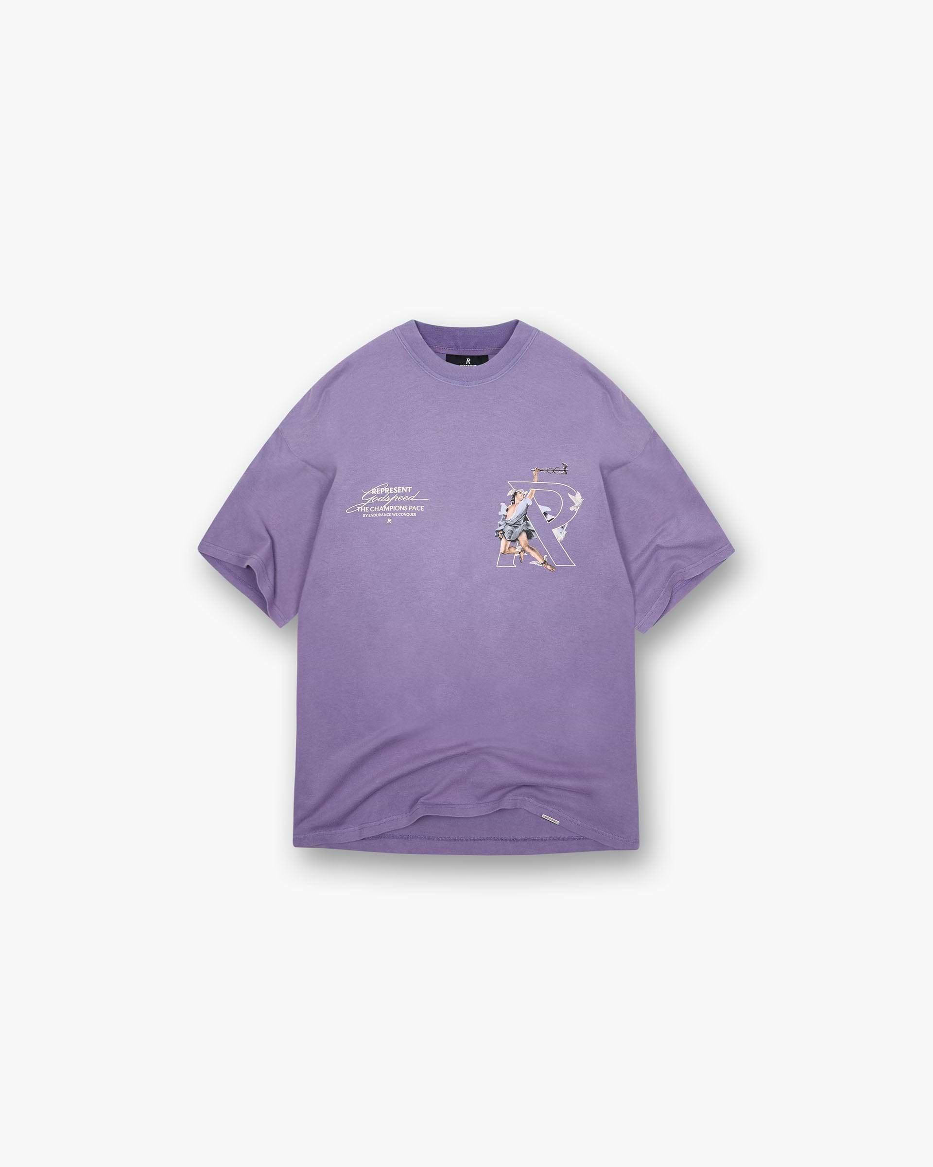 Represent Hermes T-Shirt Purple