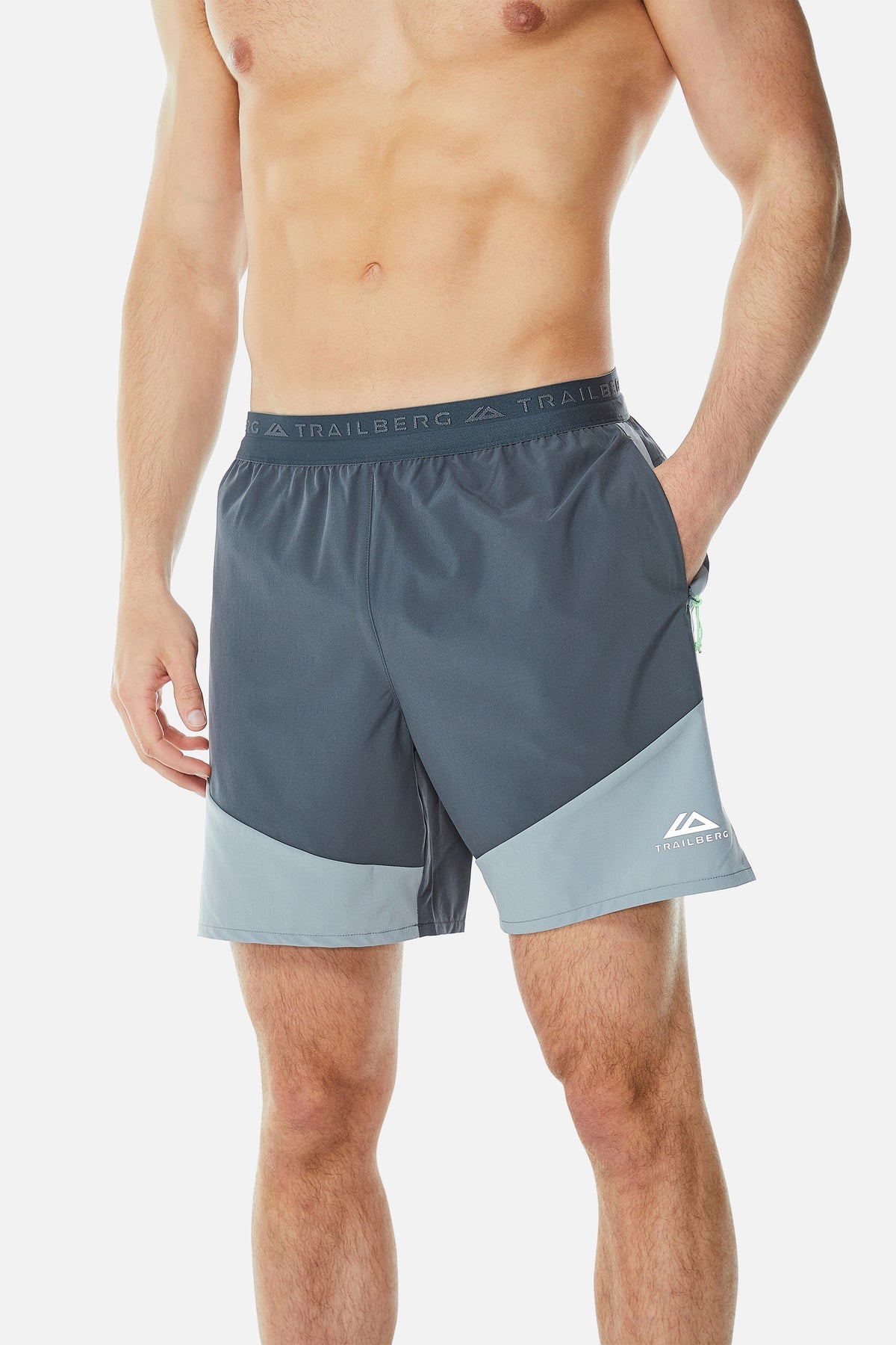 Trailberg Surge Short - Iron Grey/Moon Grey