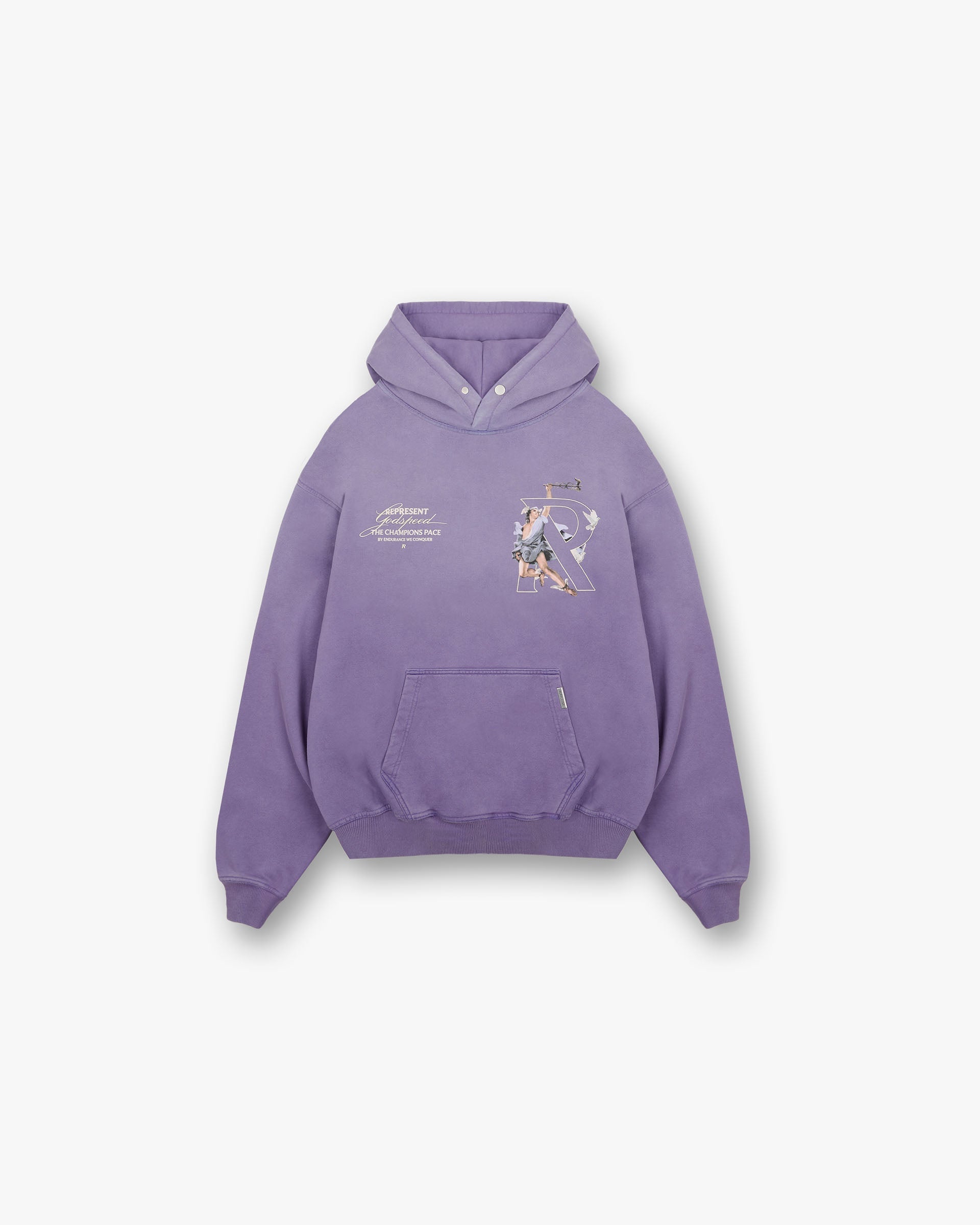 Represent Hermes Hoodie Purple